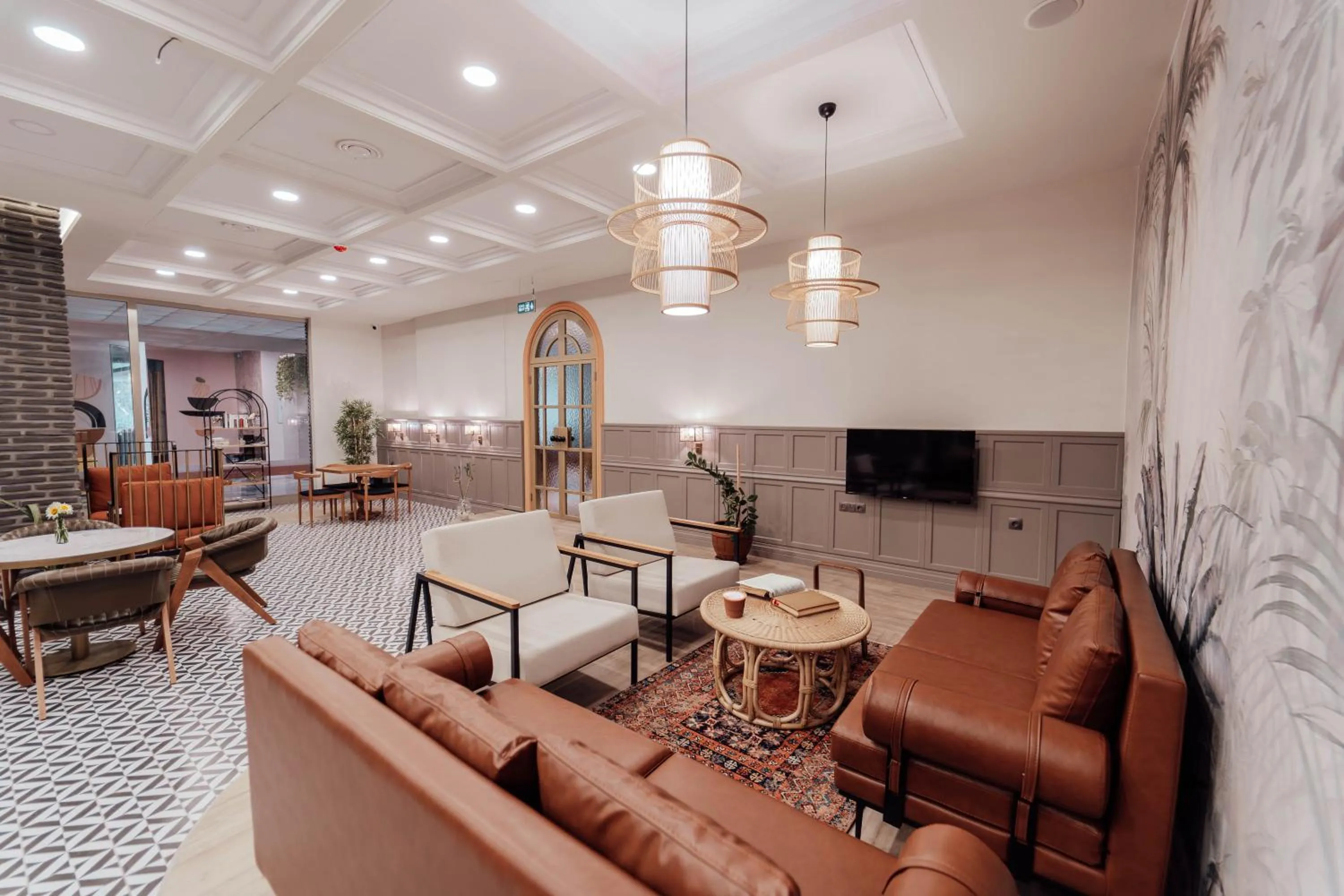 Lobby or reception in Fortunella Suites