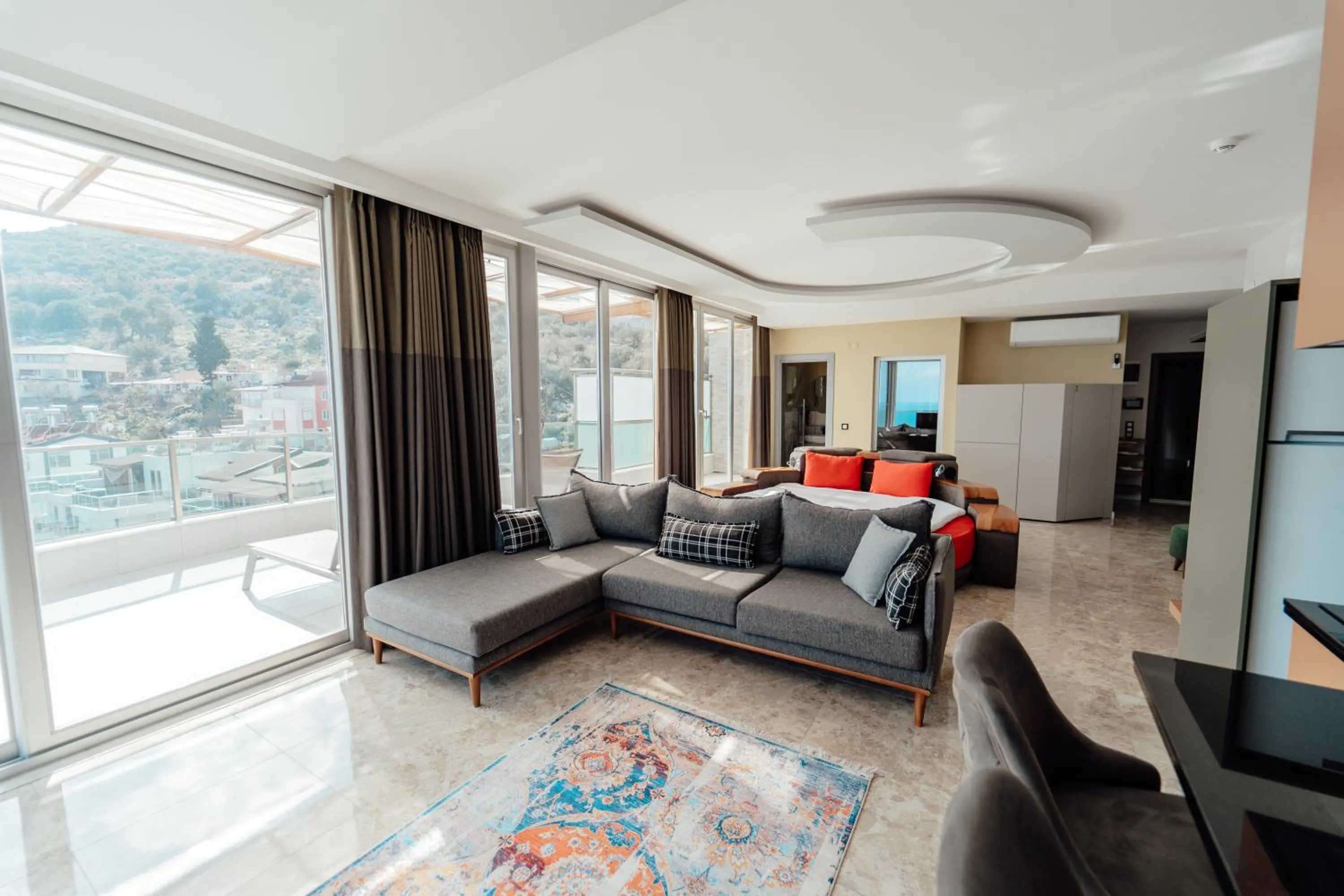 Photo of the whole room in Fortunella Suites