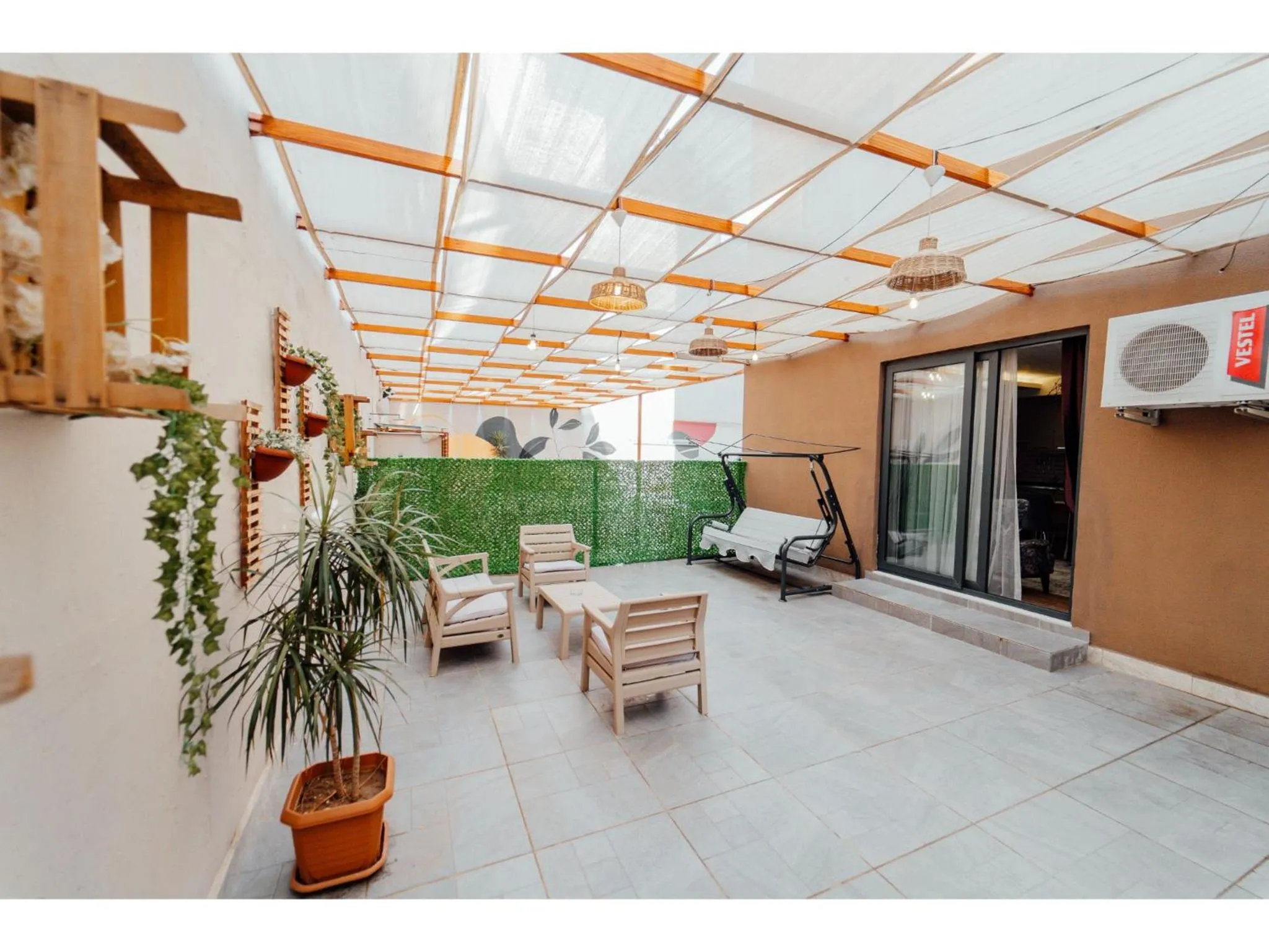 Patio in Fortunella Suites