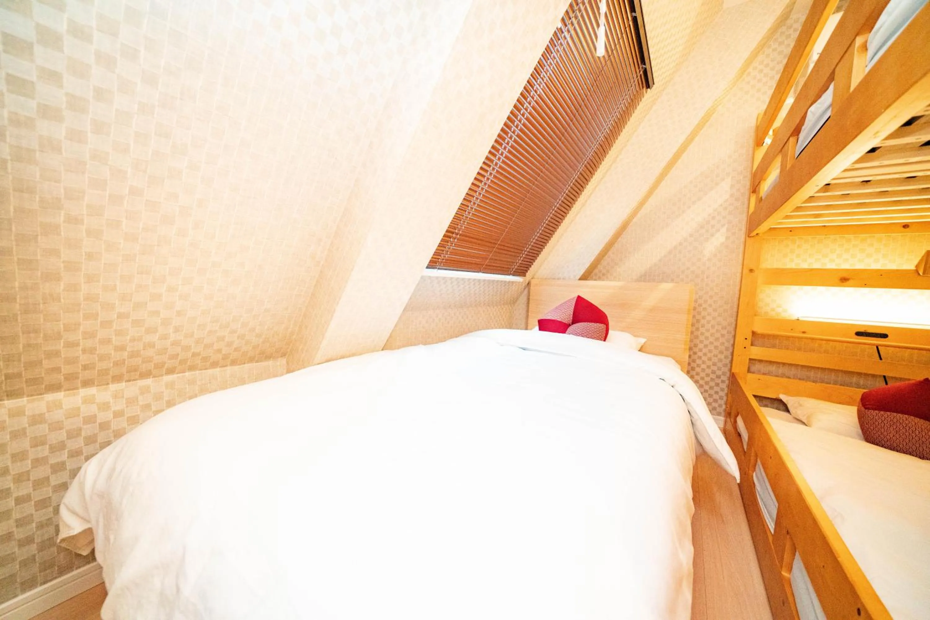 Bed in kaguya asakusa Women only guest house