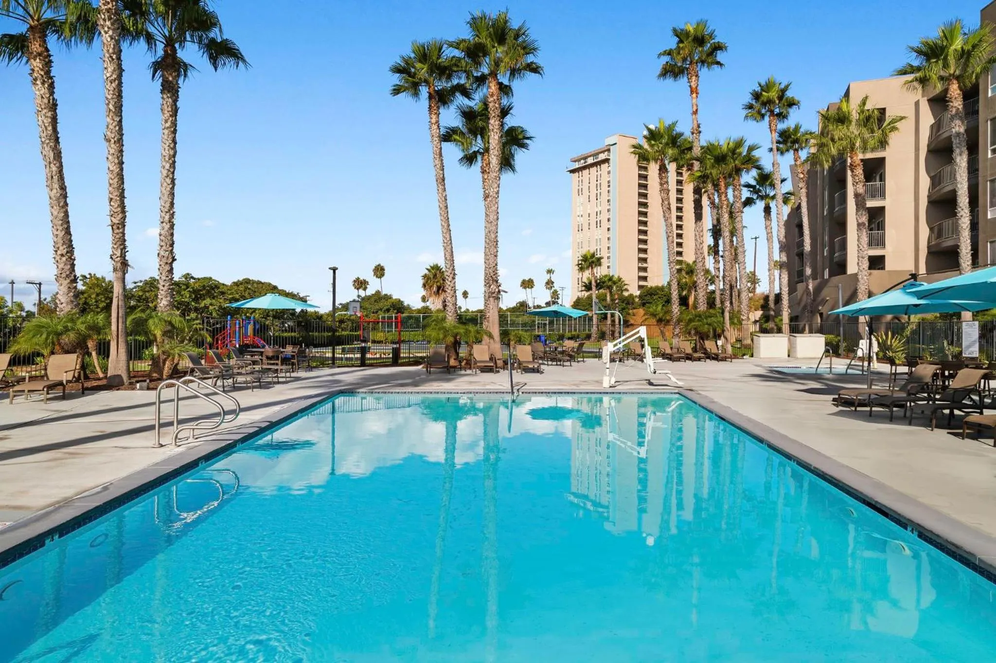 Swimming pool in Worldmark Oceanside Harbor
