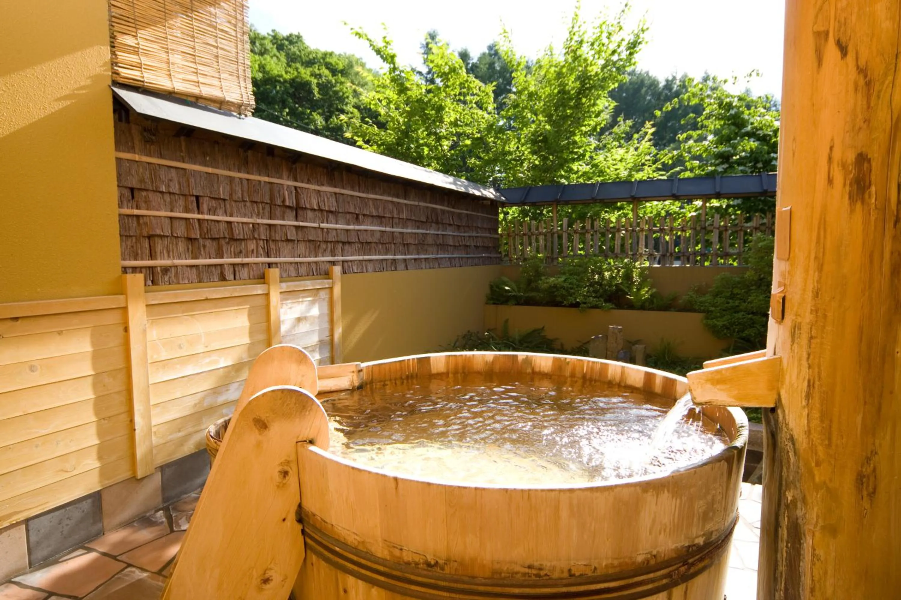 Hot Spring Bath in Hotel Sunbird