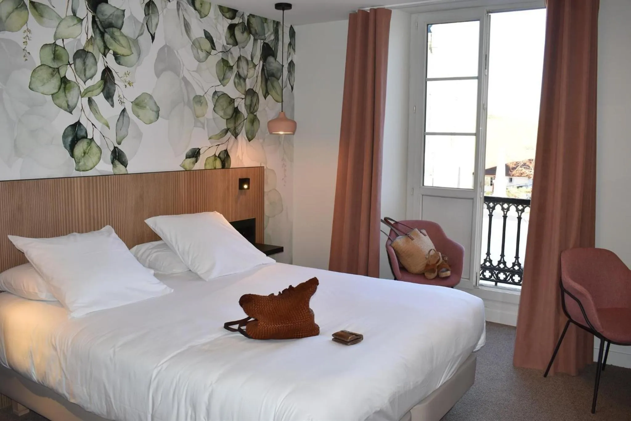 Bedroom, Bed in Hotel Les Tilleuls