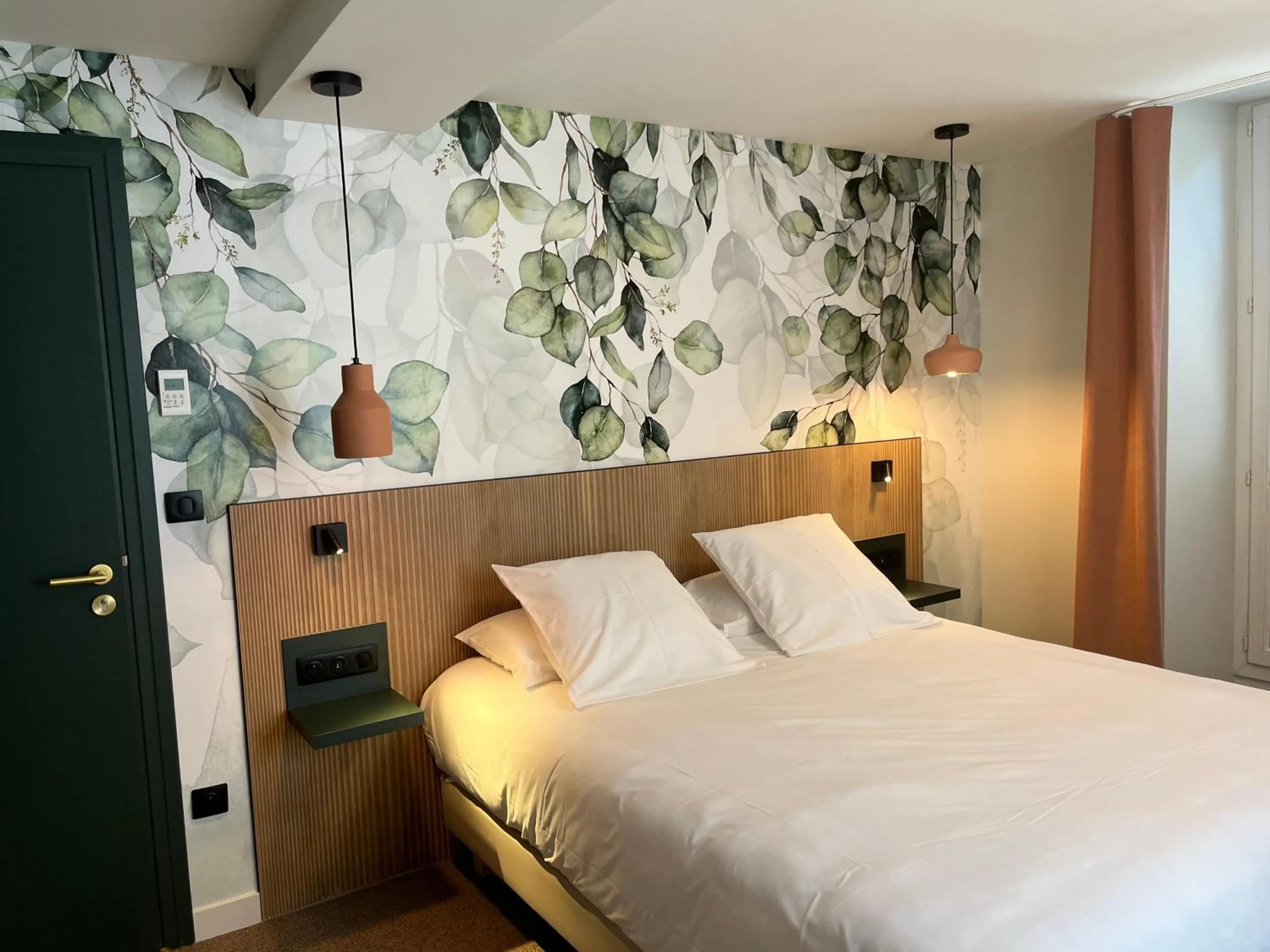 Bedroom, Bed in Hotel Les Tilleuls