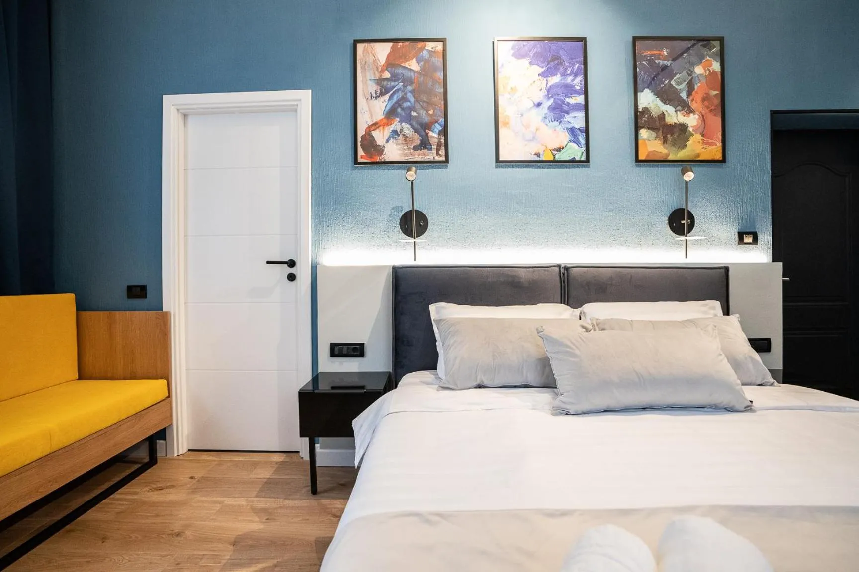 Bedroom, Bed in Emil Balaban Luxury Apart-Hotel