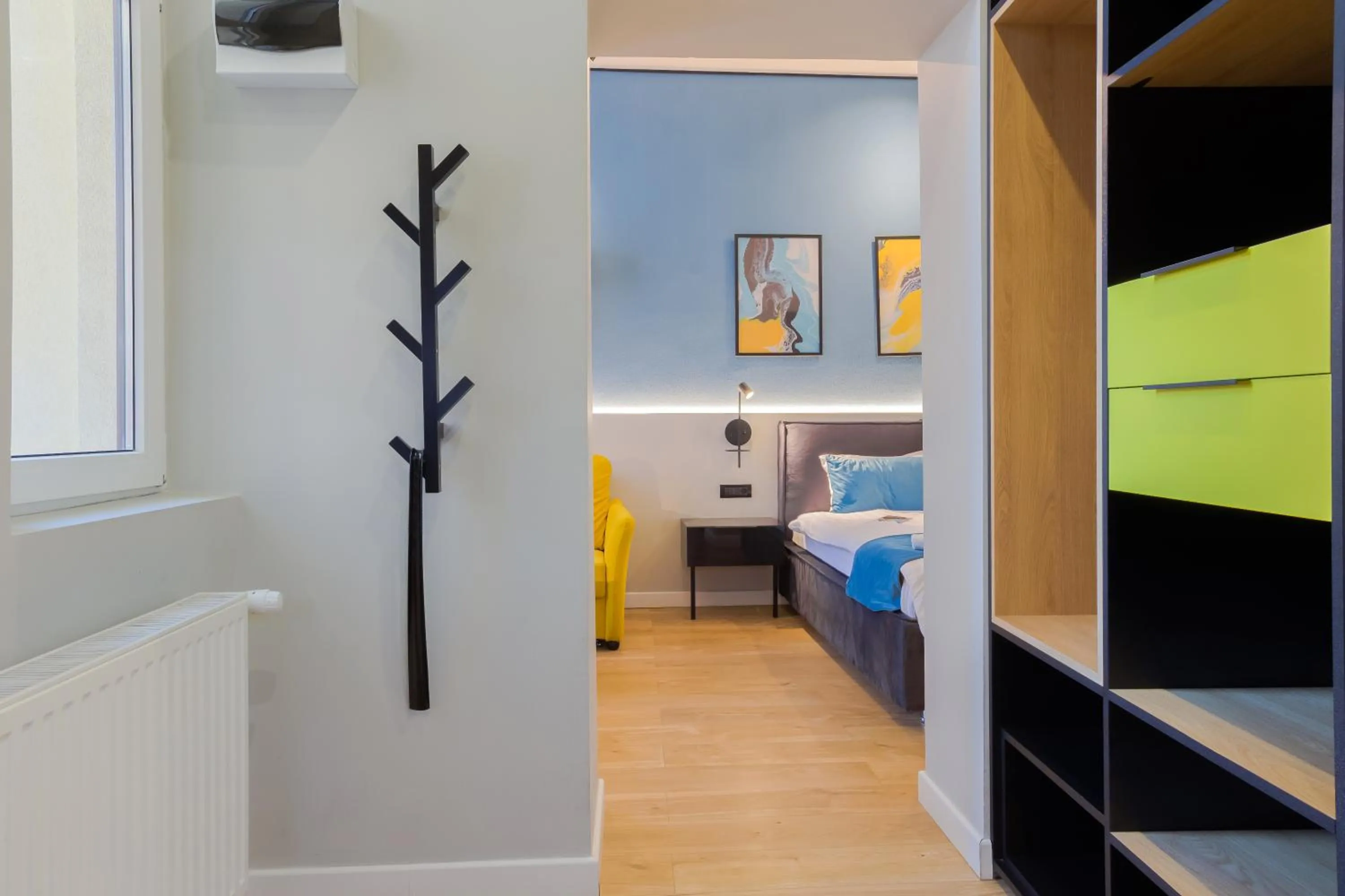 Bed in Emil Balaban Luxury Apart-Hotel