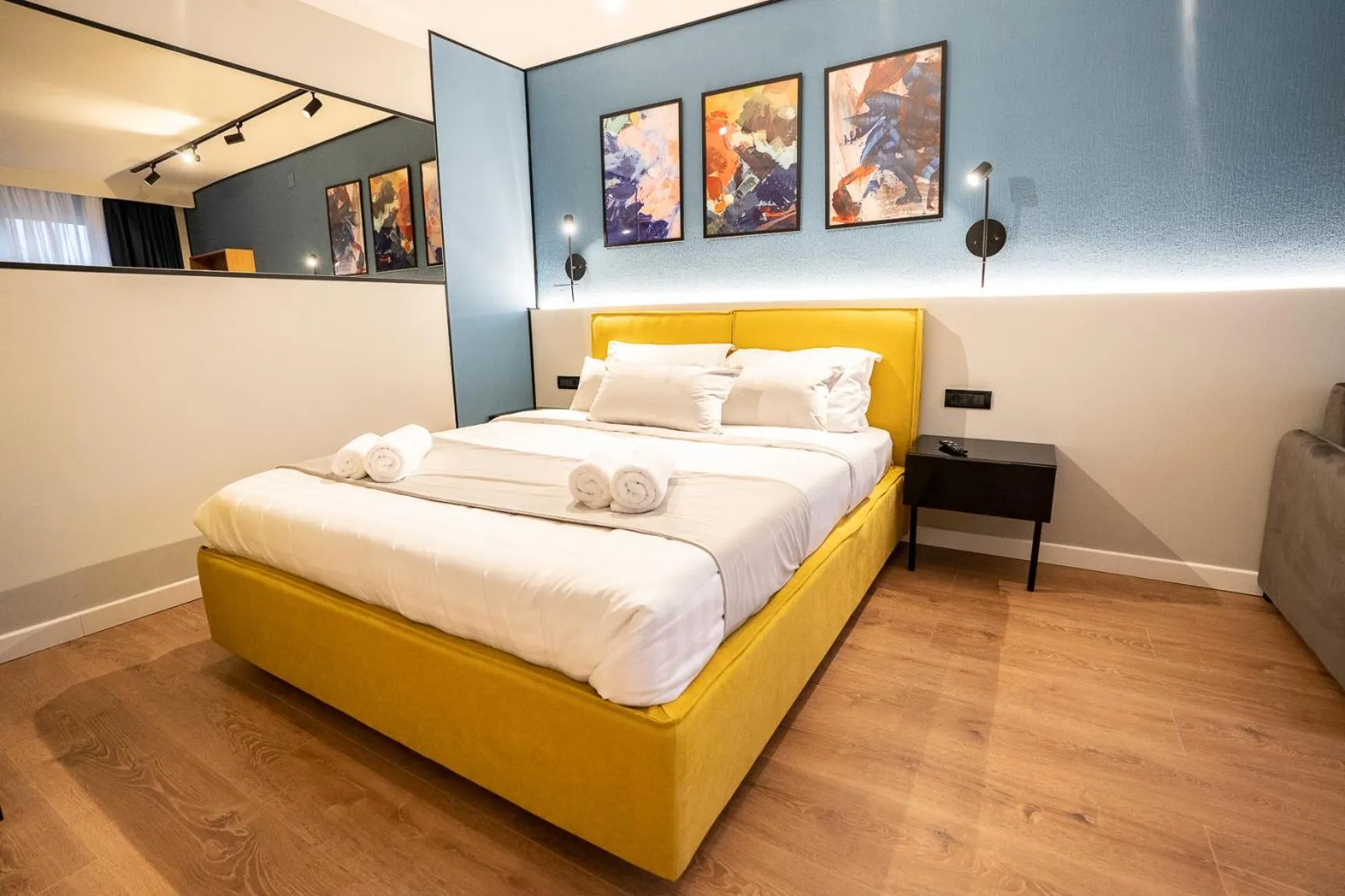 Bedroom, Bed in Emil Balaban Luxury Apart-Hotel