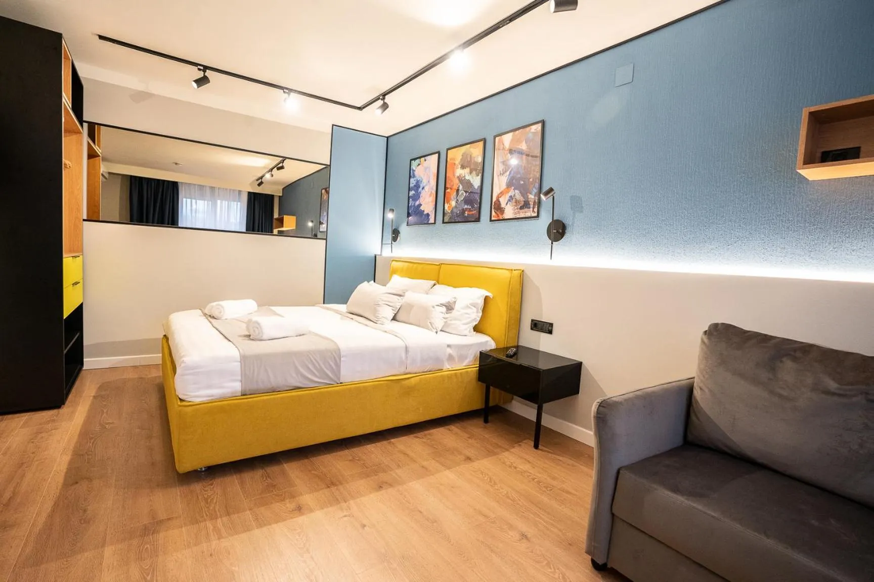 Bedroom, Bed in Emil Balaban Luxury Apart-Hotel