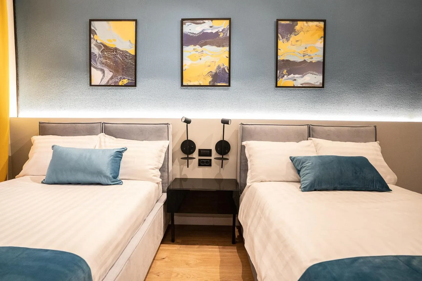 Bed in Emil Balaban Luxury Apart-Hotel