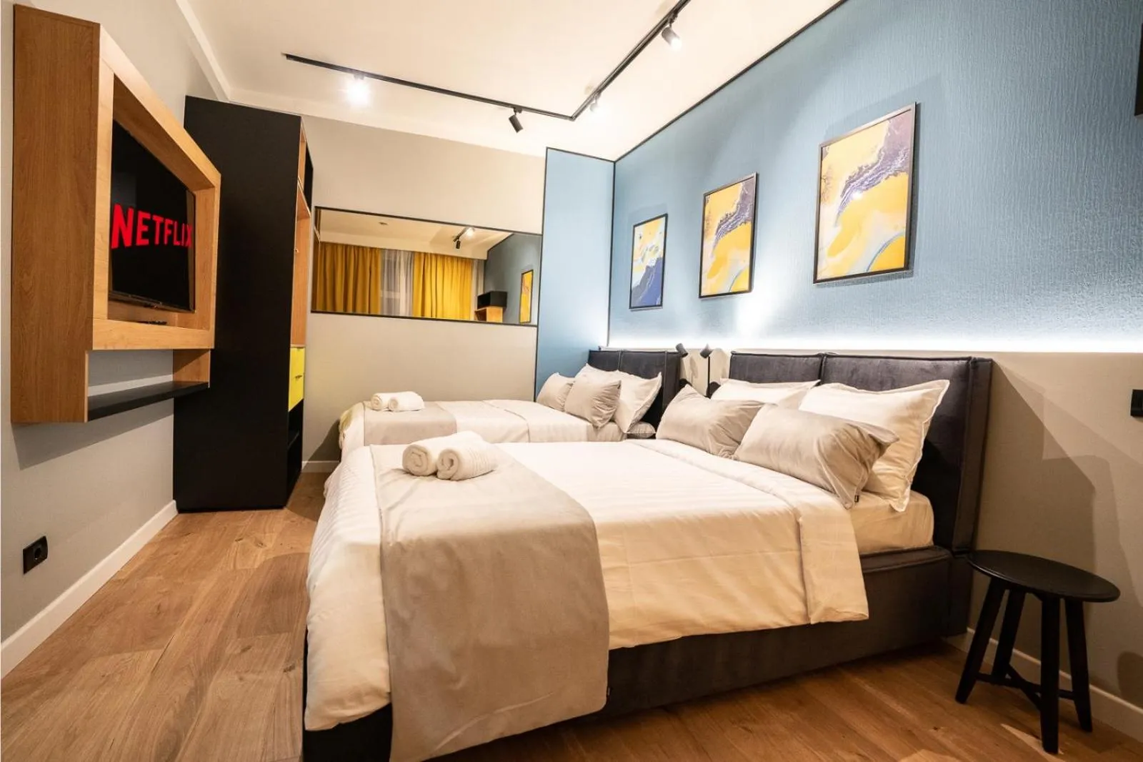 Bedroom, Bed in Emil Balaban Luxury Apart-Hotel