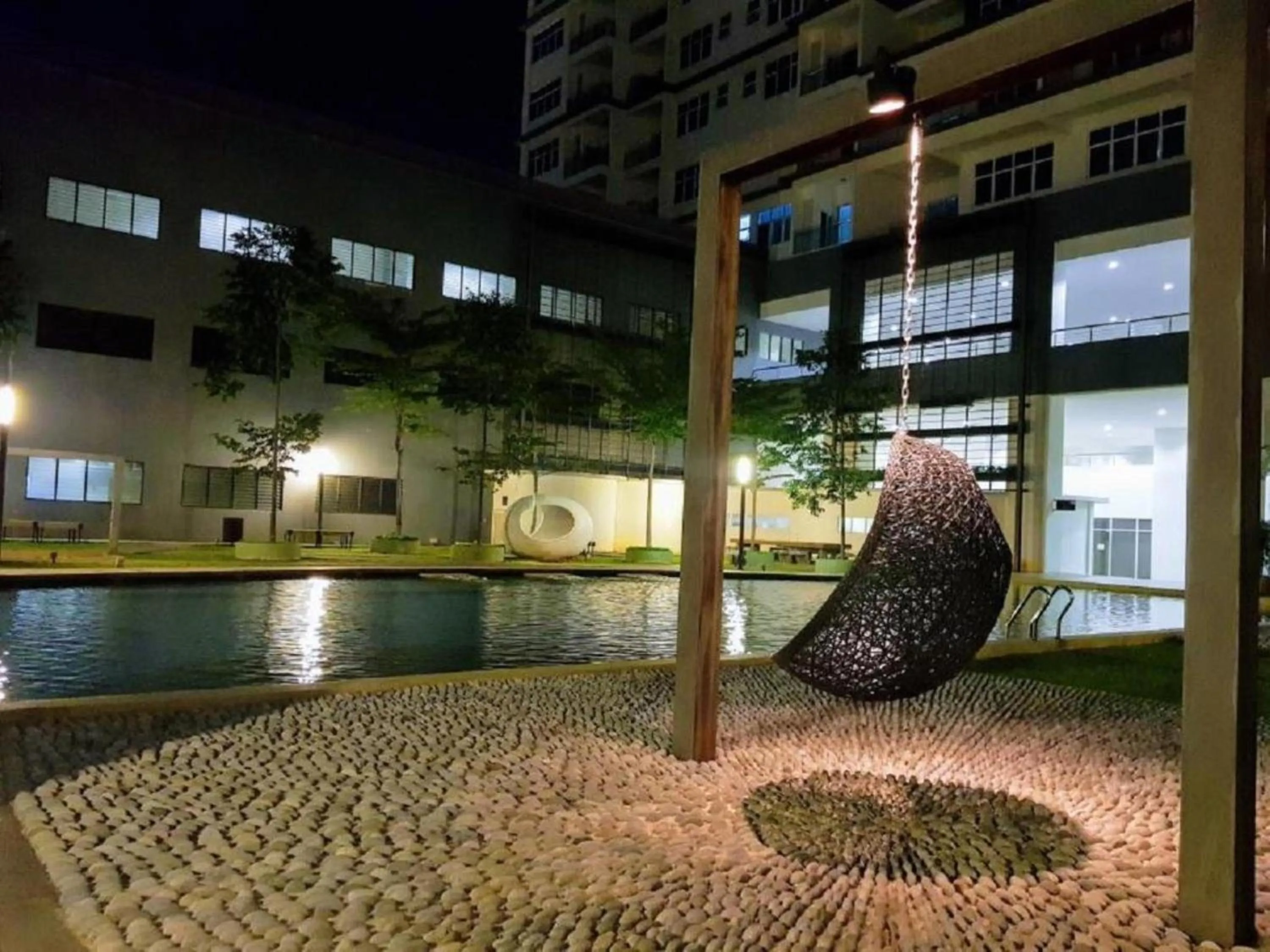 Swimming pool in Puchong Skypod Residence @ Hostay