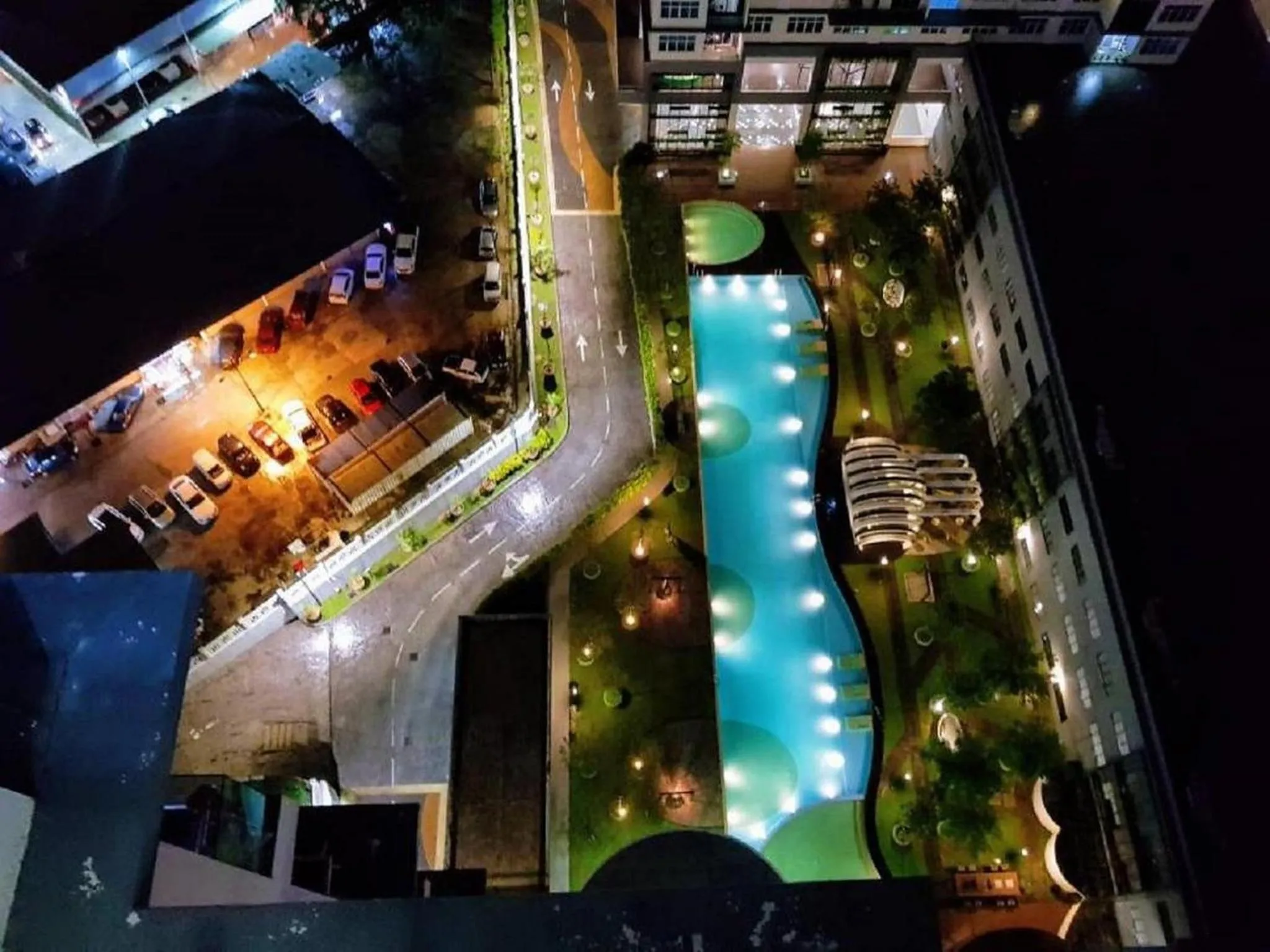 Bird's eye view in Puchong Skypod Residence @ Hostay