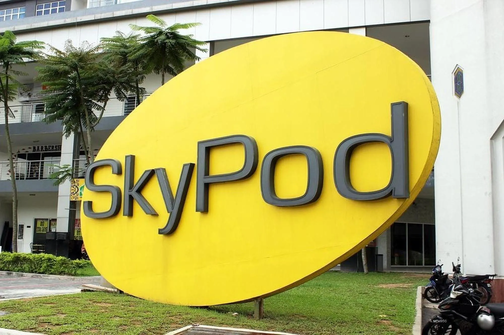 Facade/entrance in Puchong Skypod Residence @ Hostay