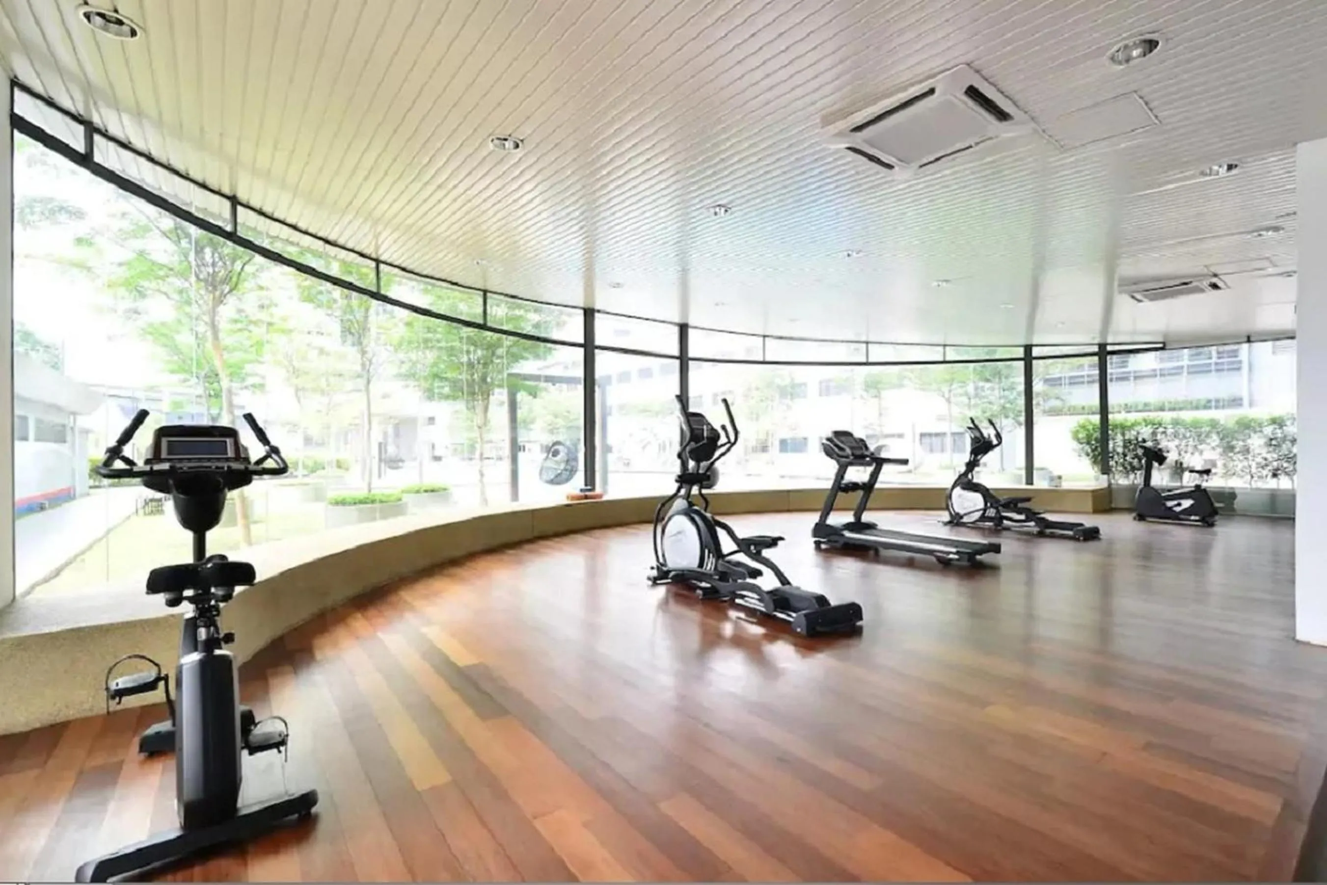 Fitness centre/facilities in Puchong Skypod Residence @ Hostay