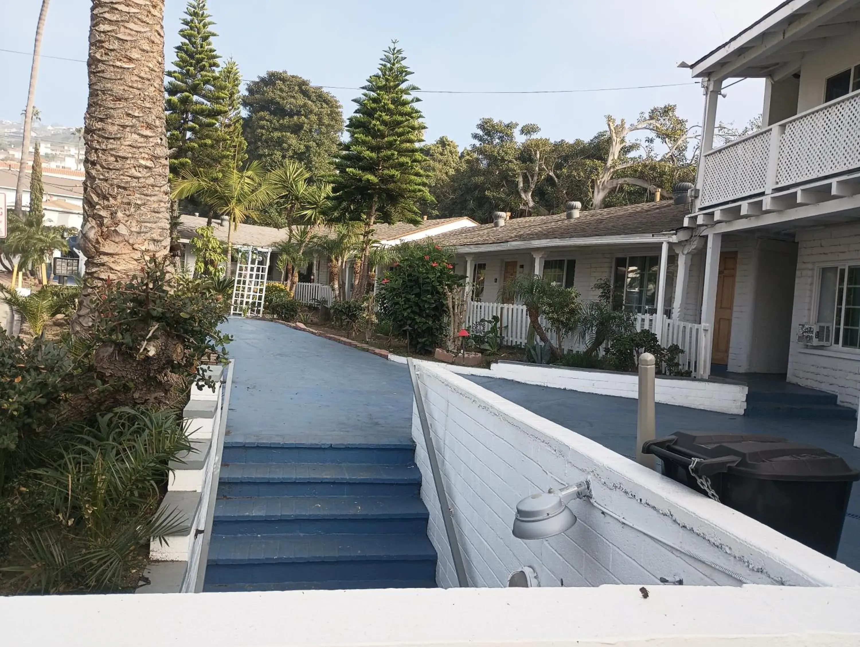 Garden view in Oceana Boutique Hotel Garden view in Oceana Boutique Hotel