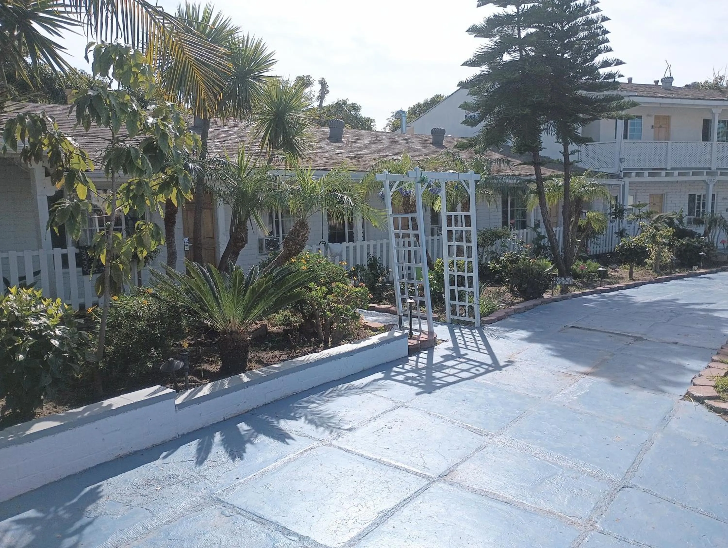 Patio in Oceana Boutique Hotel