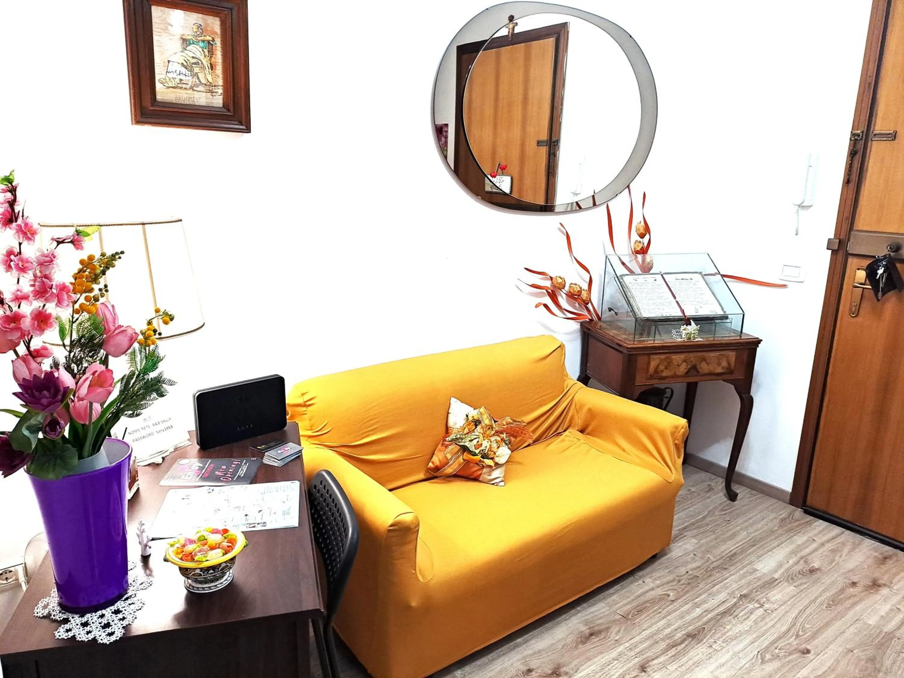 Seating area in B&B SALLY