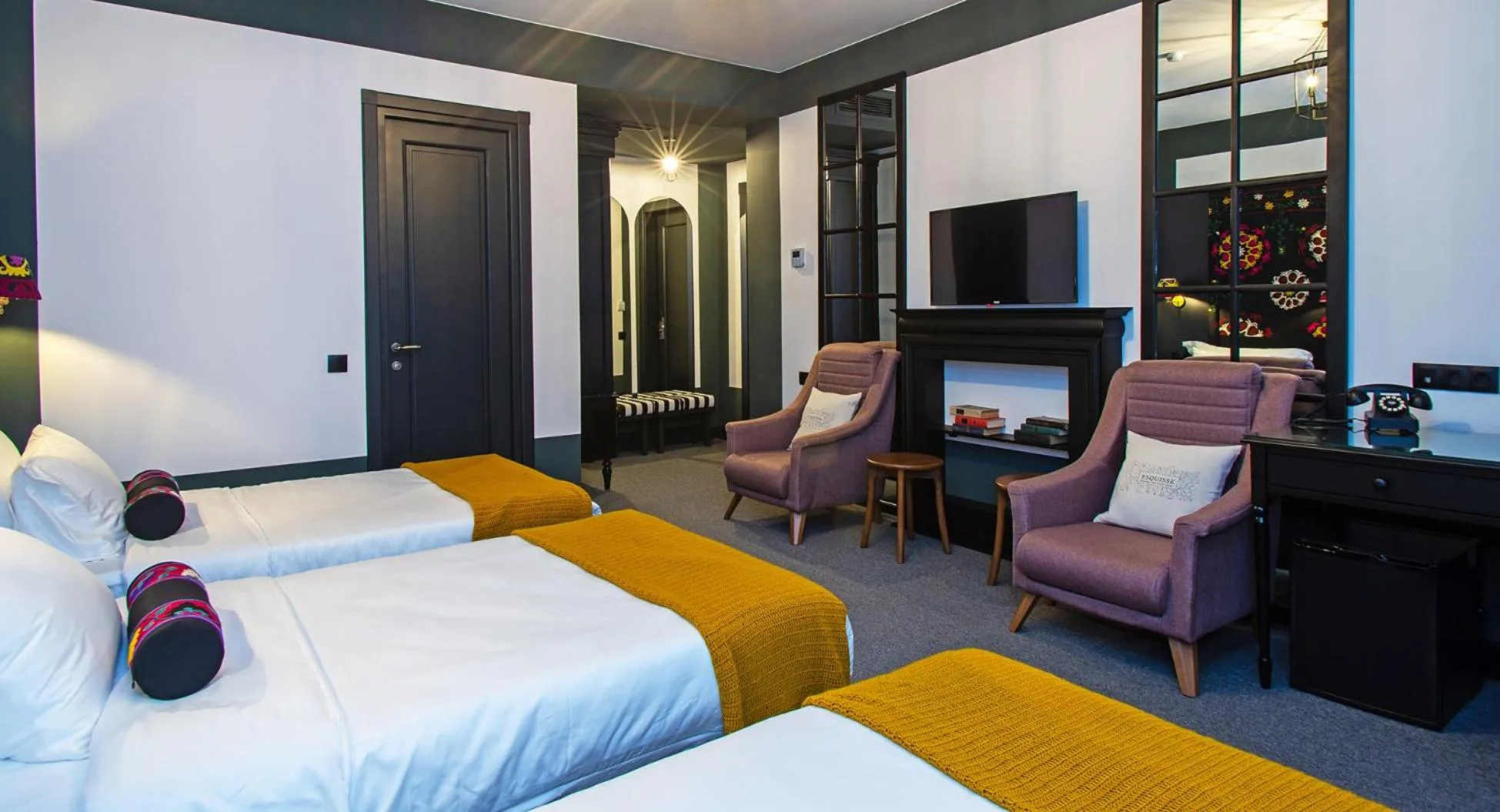 Bedroom, Bed in Esquisse Design Hotel