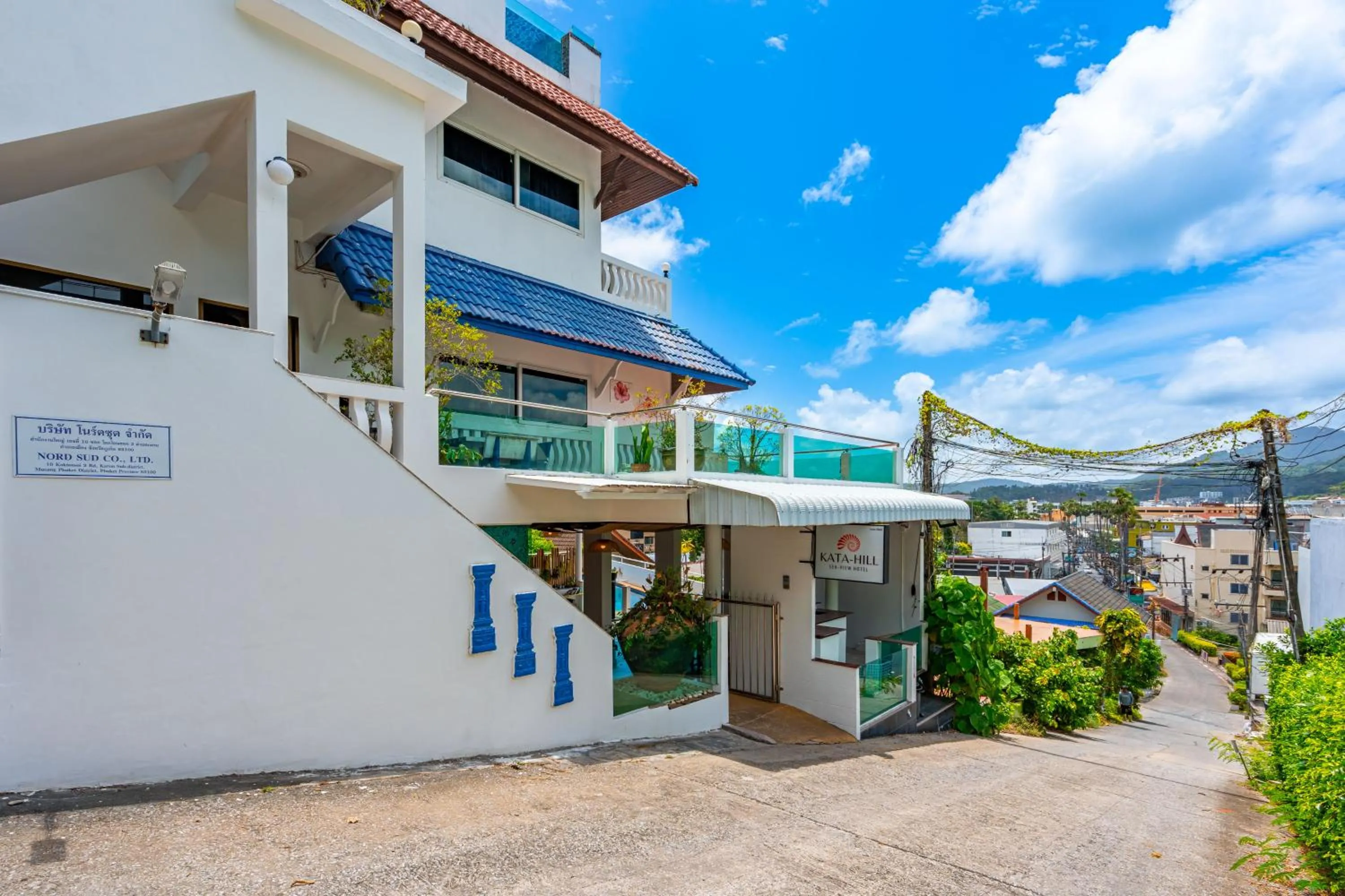 Property building in Kata Hill Sea View Hotel