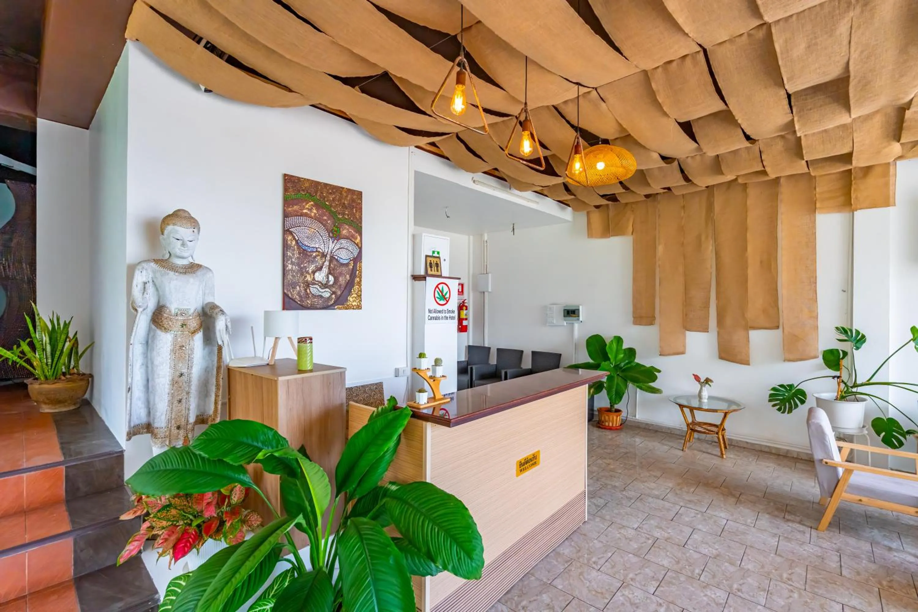 Lobby or reception in Kata Hill Sea View Hotel