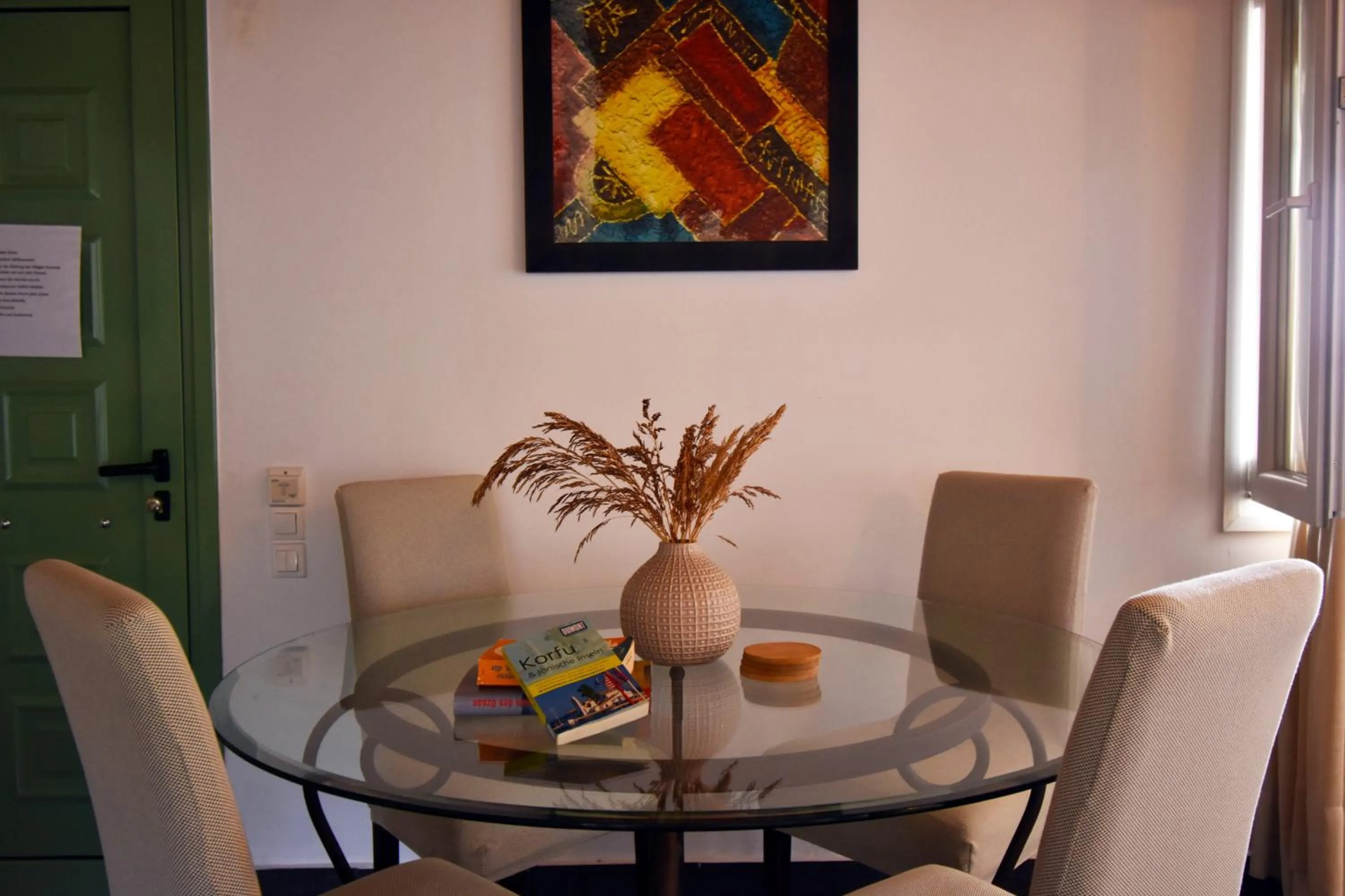 Seating area in Delfini Resort
