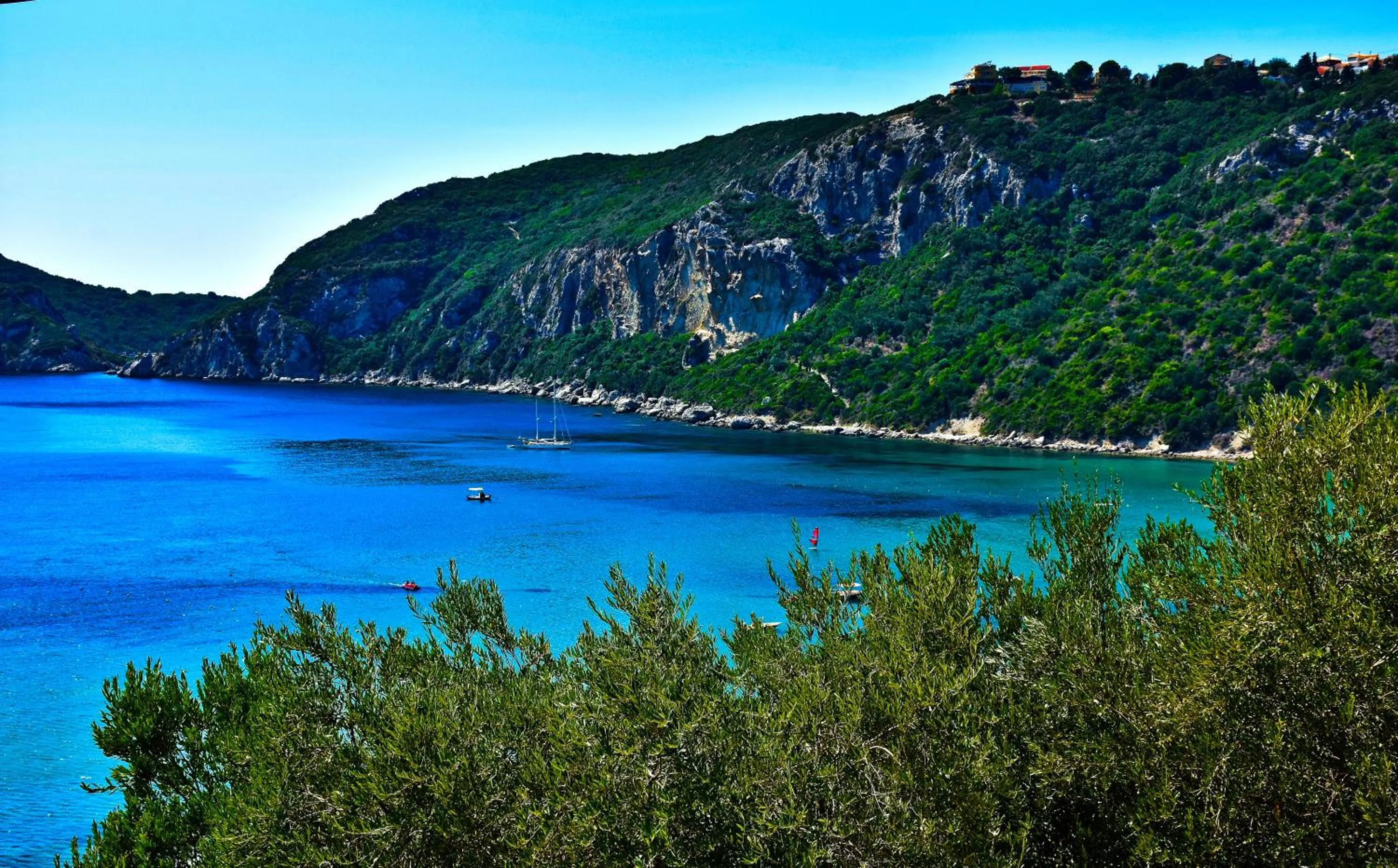 Natural landscape in Delfini Resort