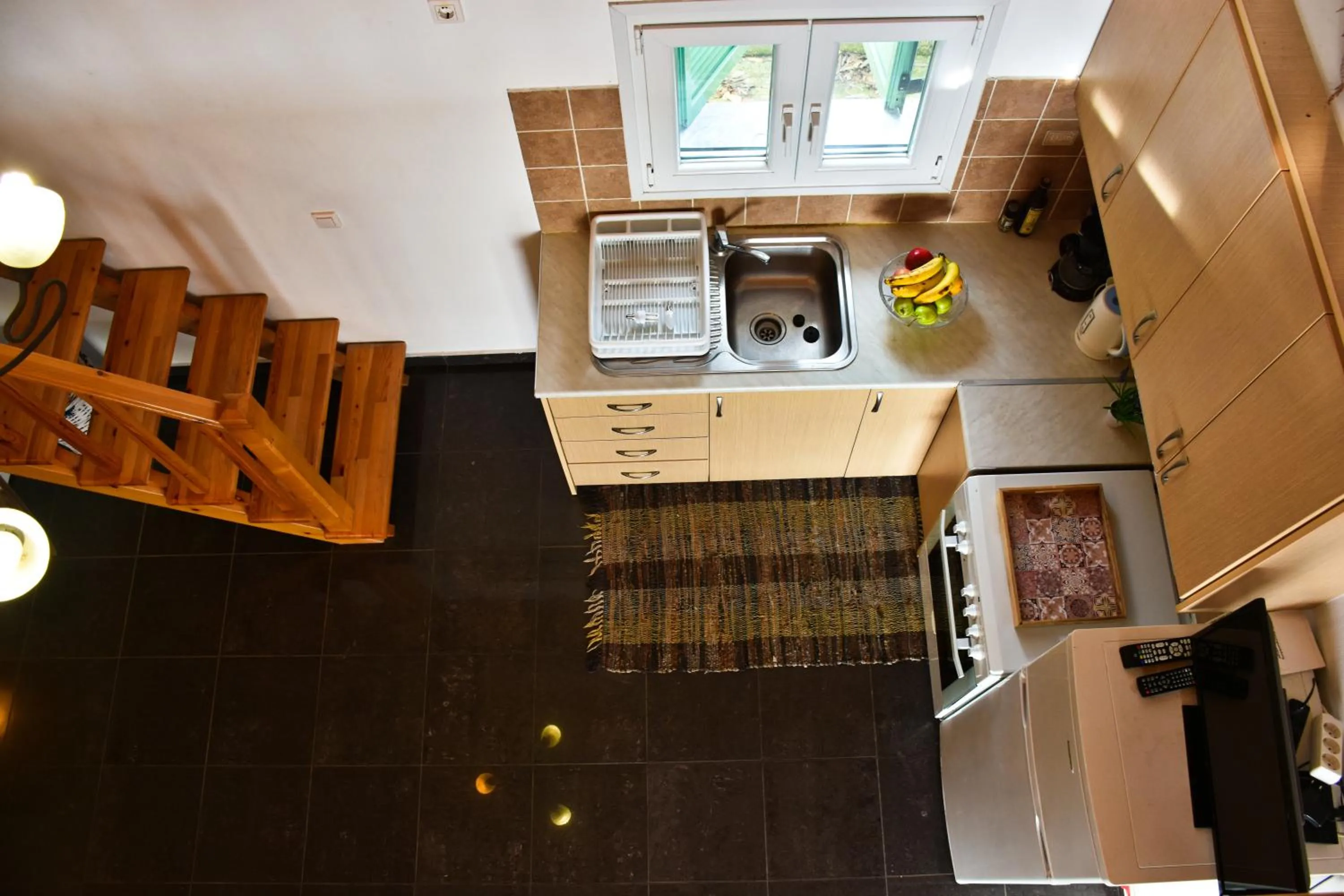 Kitchen or kitchenette in Delfini Resort
