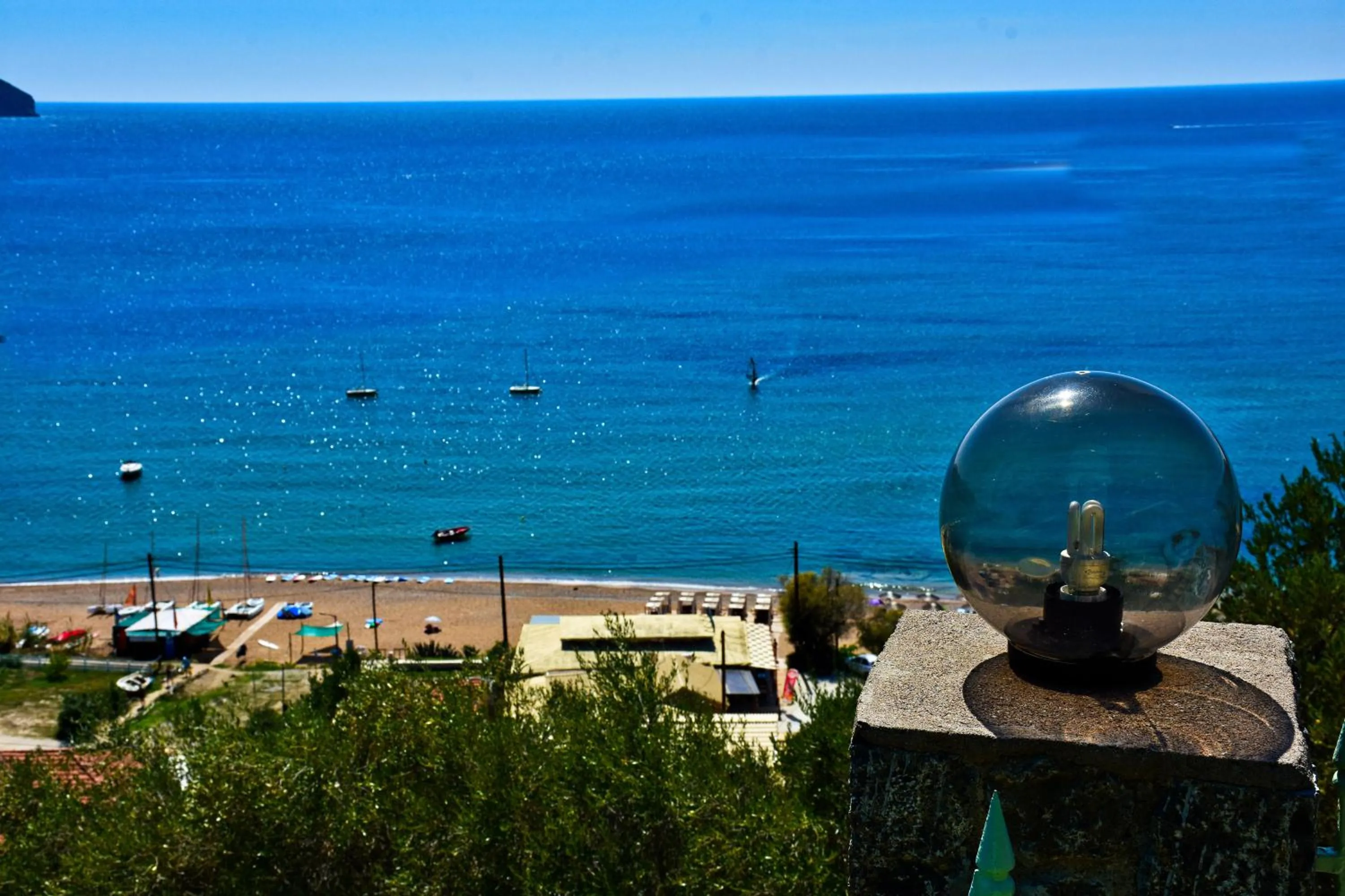 Natural landscape in Delfini Resort