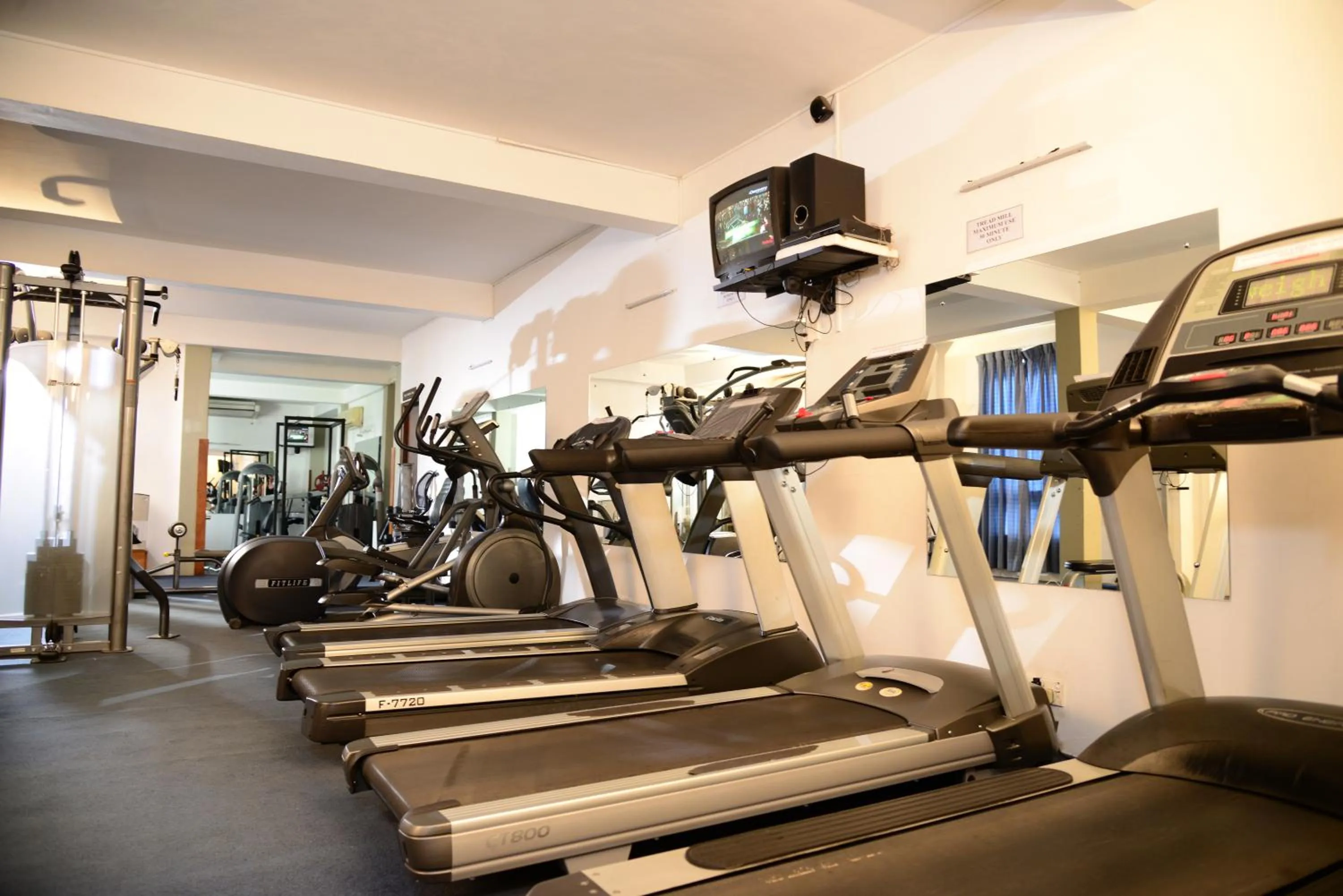 Fitness centre/facilities in The Royal Mall
