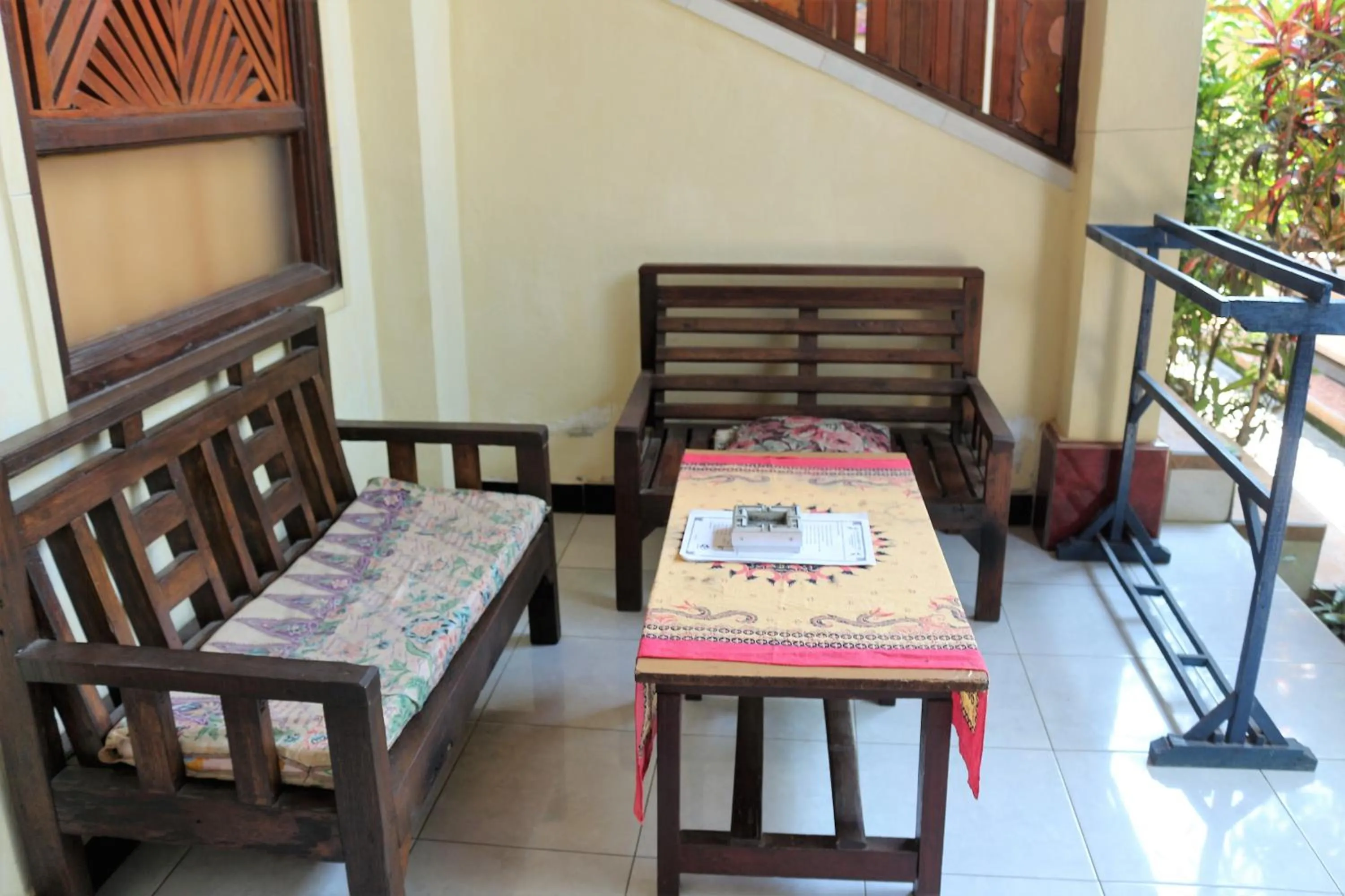 Balcony/Terrace in Arjuna Homestay Ubud