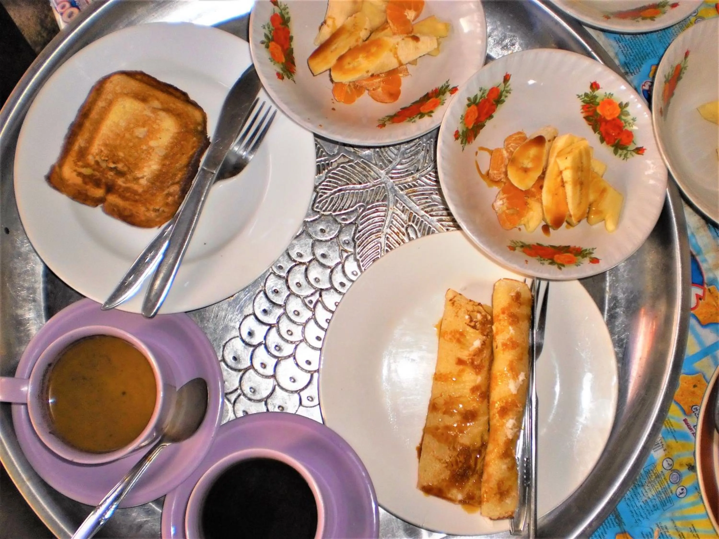 Breakfast in Arjuna Homestay Ubud