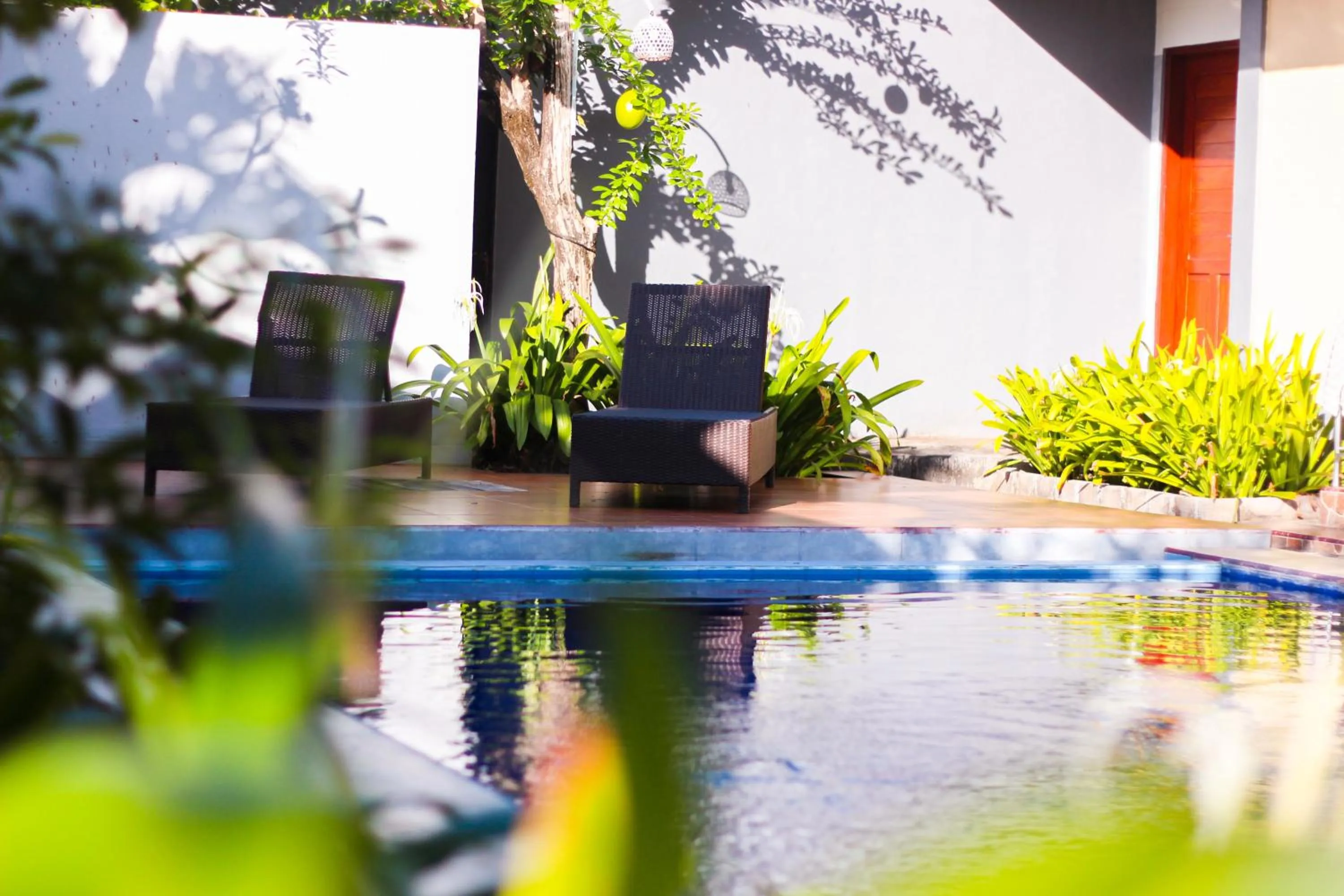 Swimming pool in Putu Guest House 2