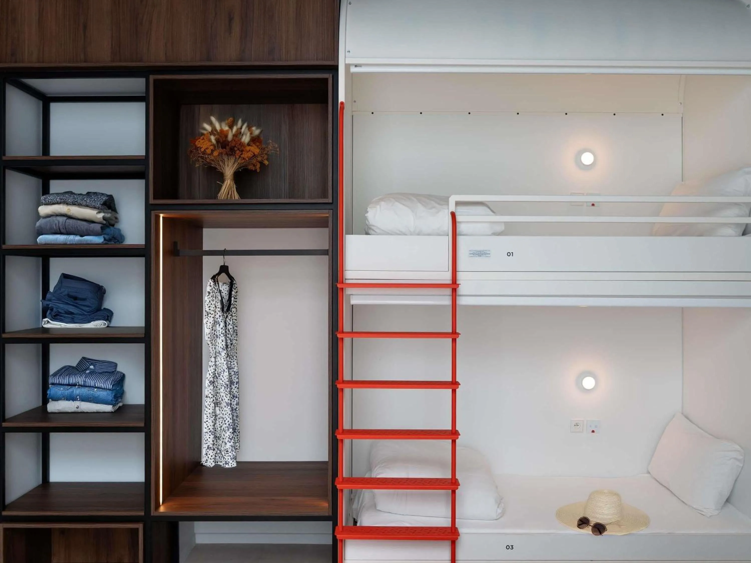 Bedroom, Bed in You Hotel Deauville - Handwritten Collection