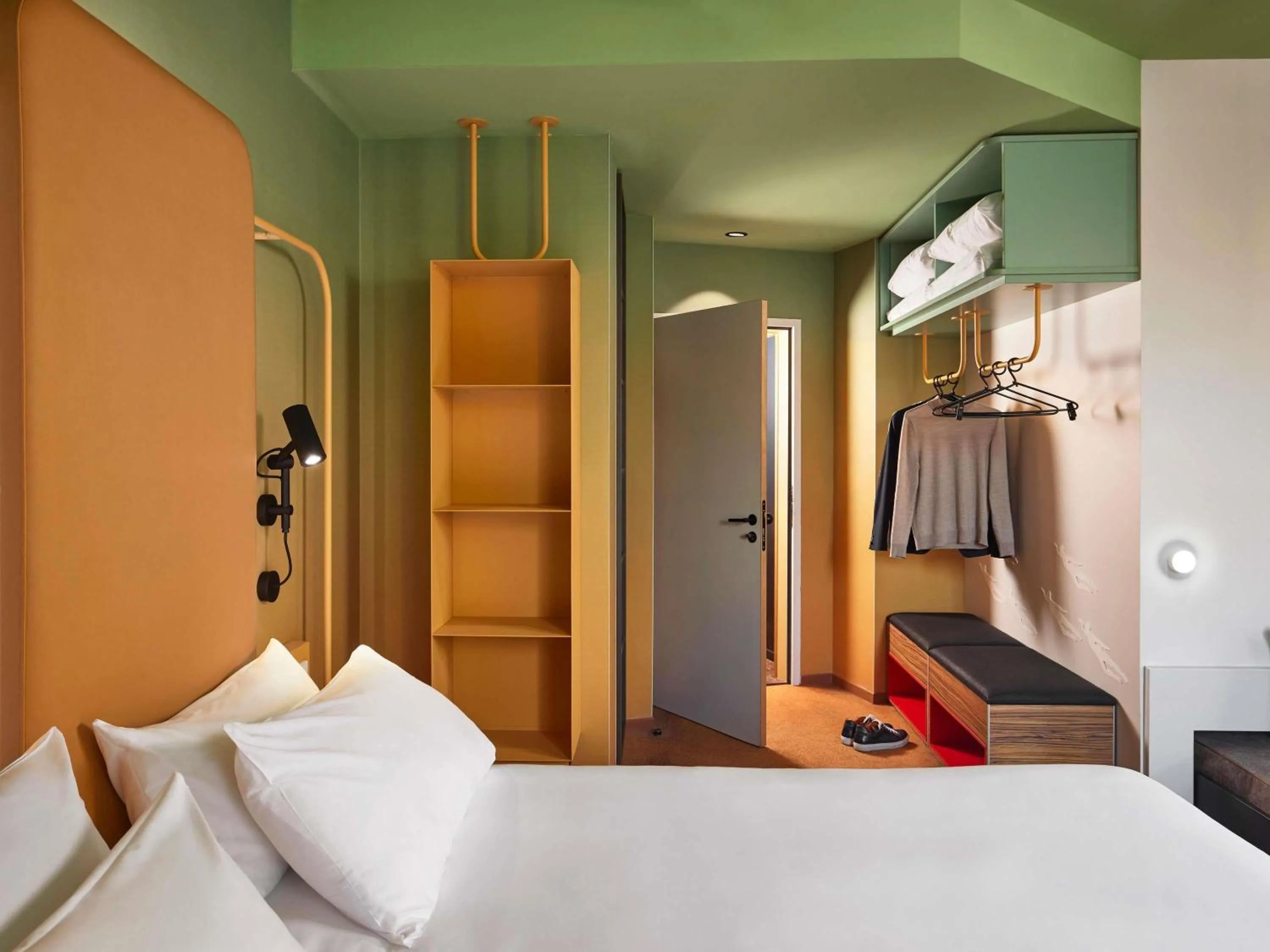 Bedroom, Bed in You Hotel Deauville - Handwritten Collection