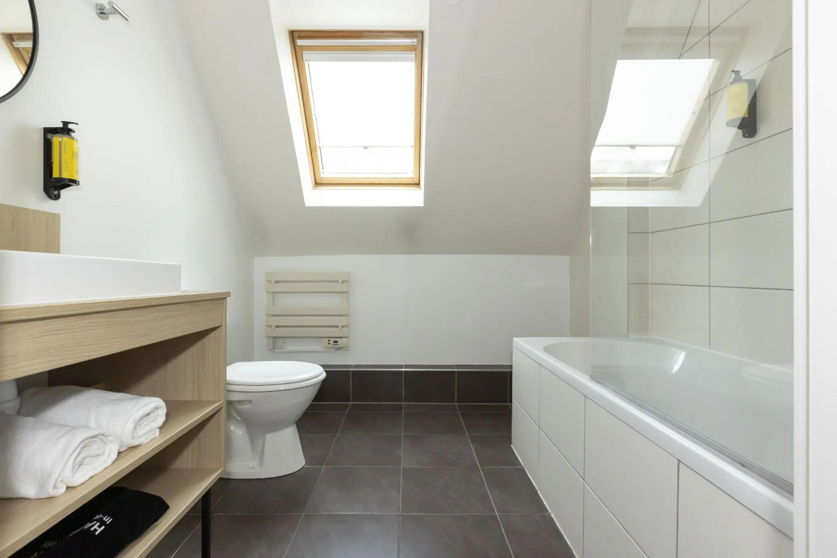 Bathroom in Appart Hotel Odalys City Strasbourg Green Marsh