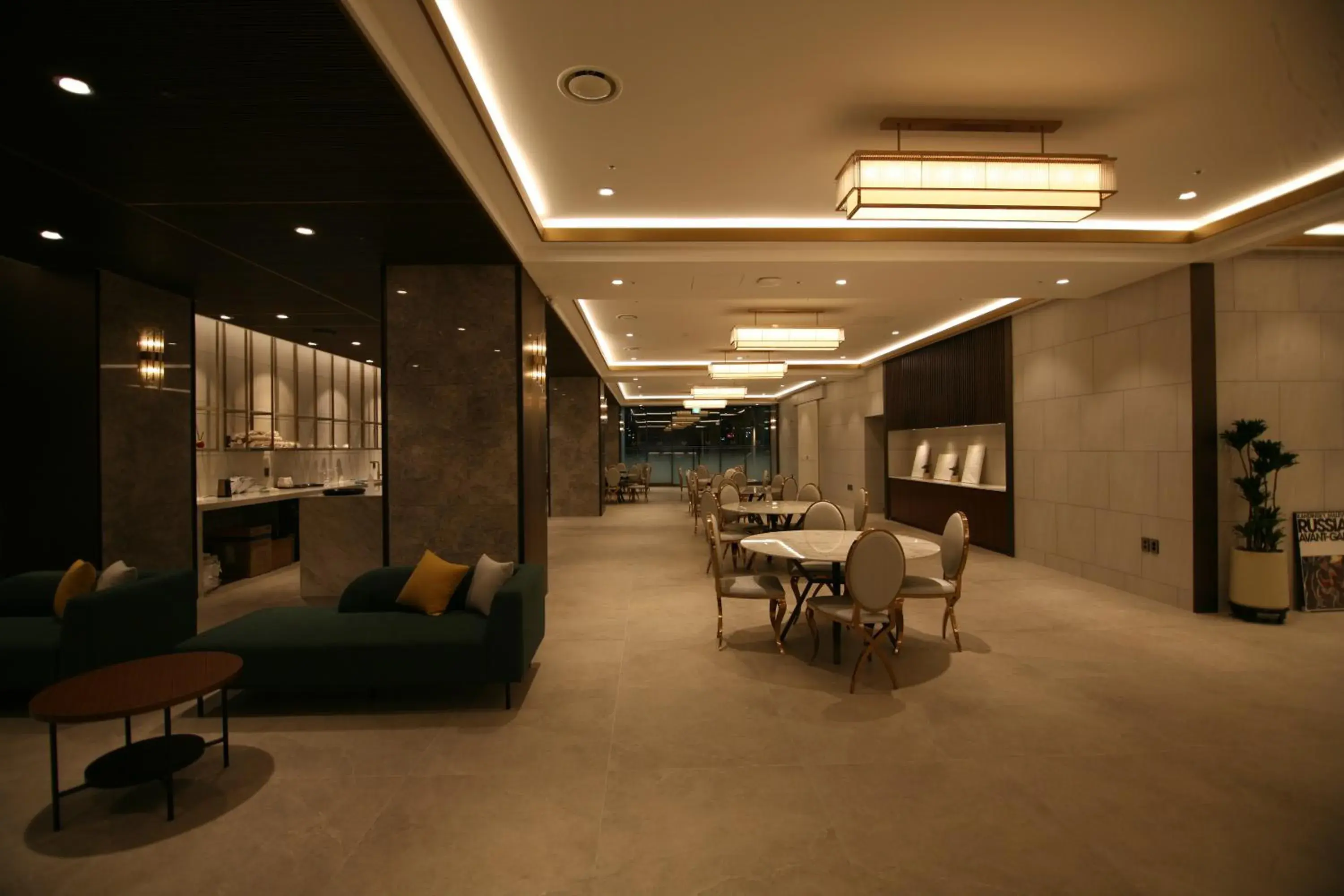 Lobby or reception in The Marevo Lobby or reception in The Marevo