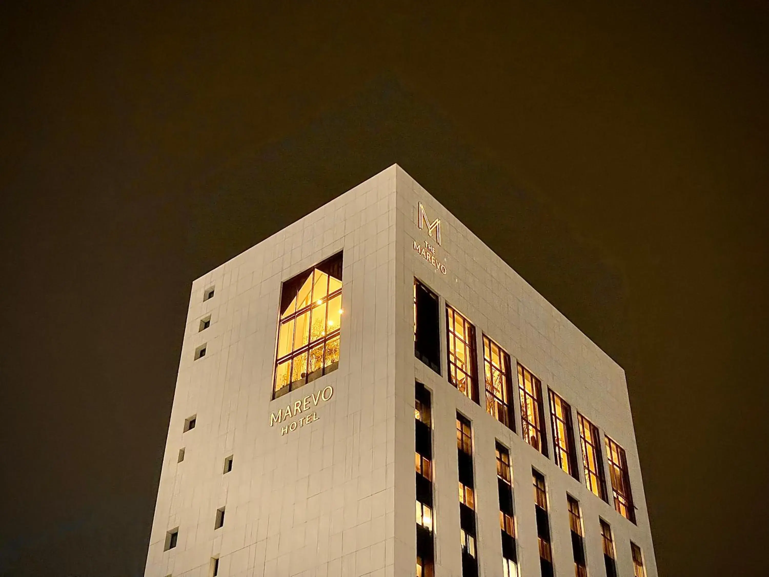 Facade/entrance in The Marevo Facade/entrance in The Marevo