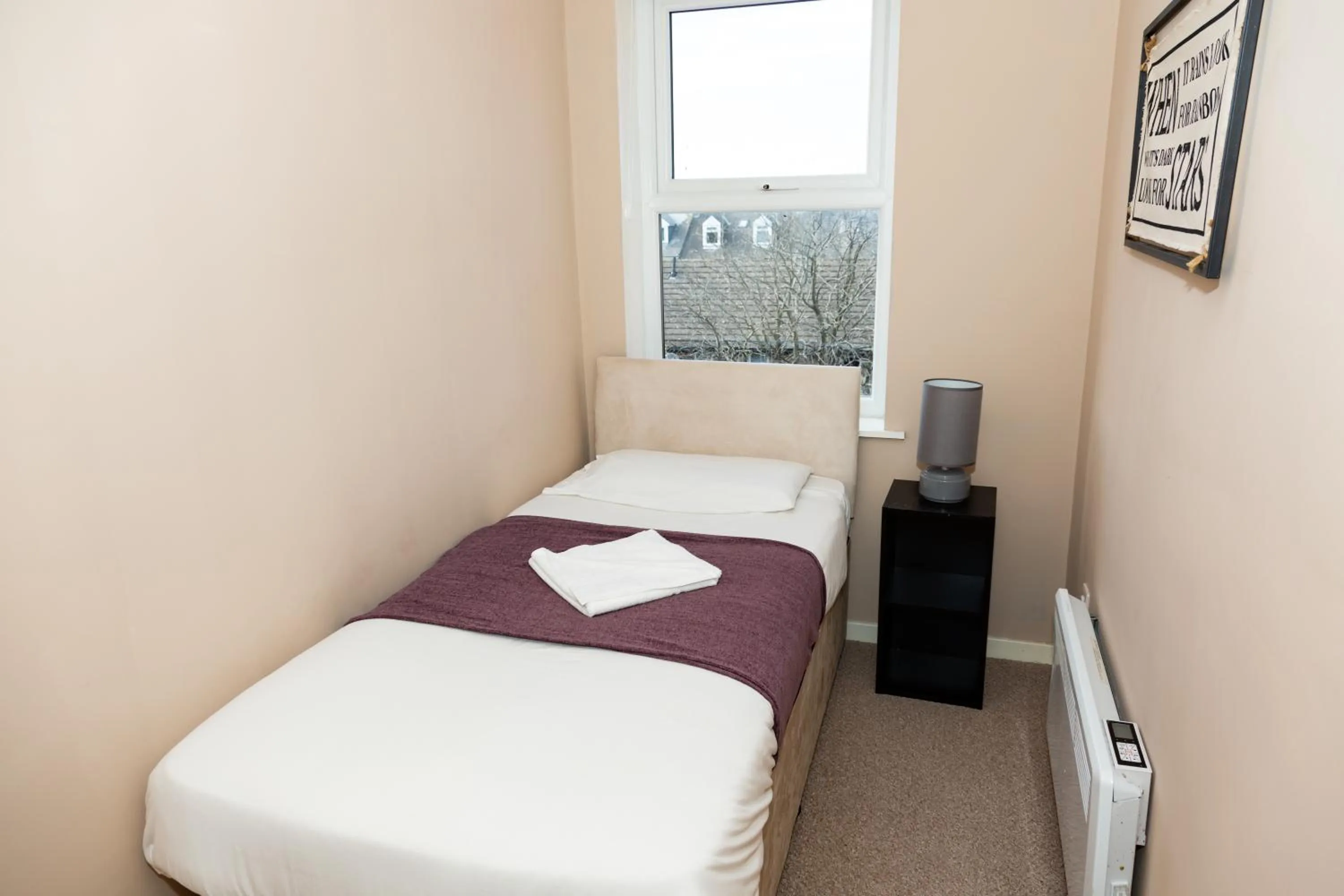Bedroom in Tyne Apartments