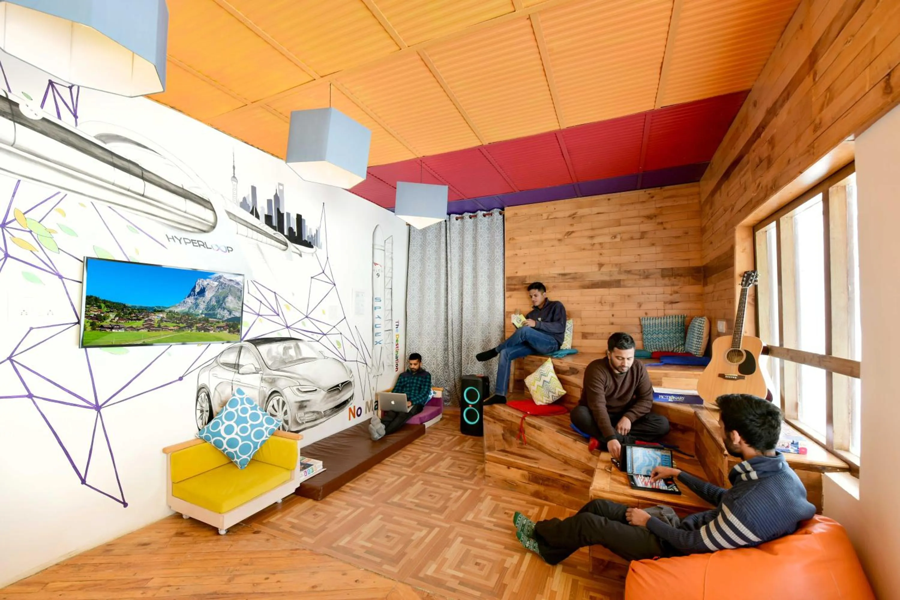 People in Zostel Rajgundha