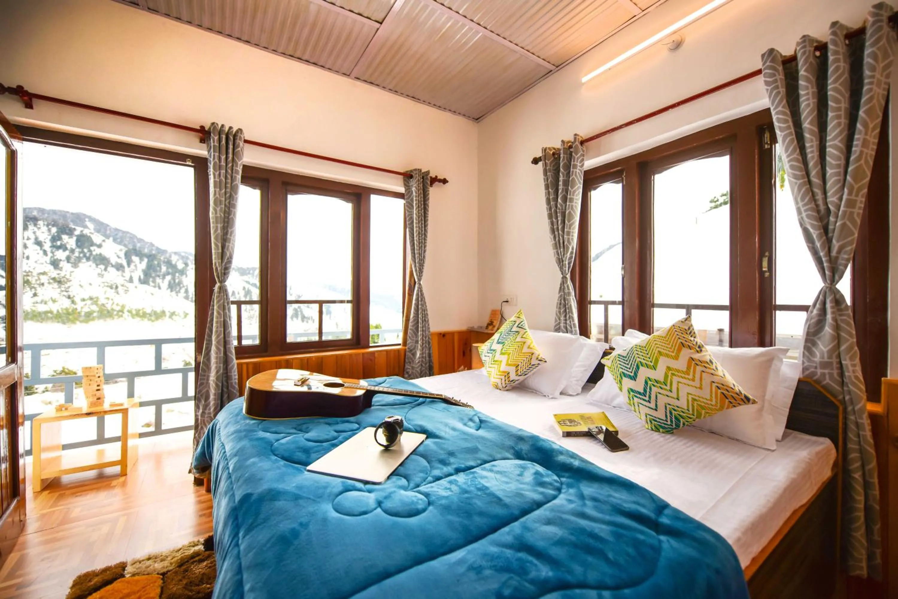 Bed in Zostel Rajgundha