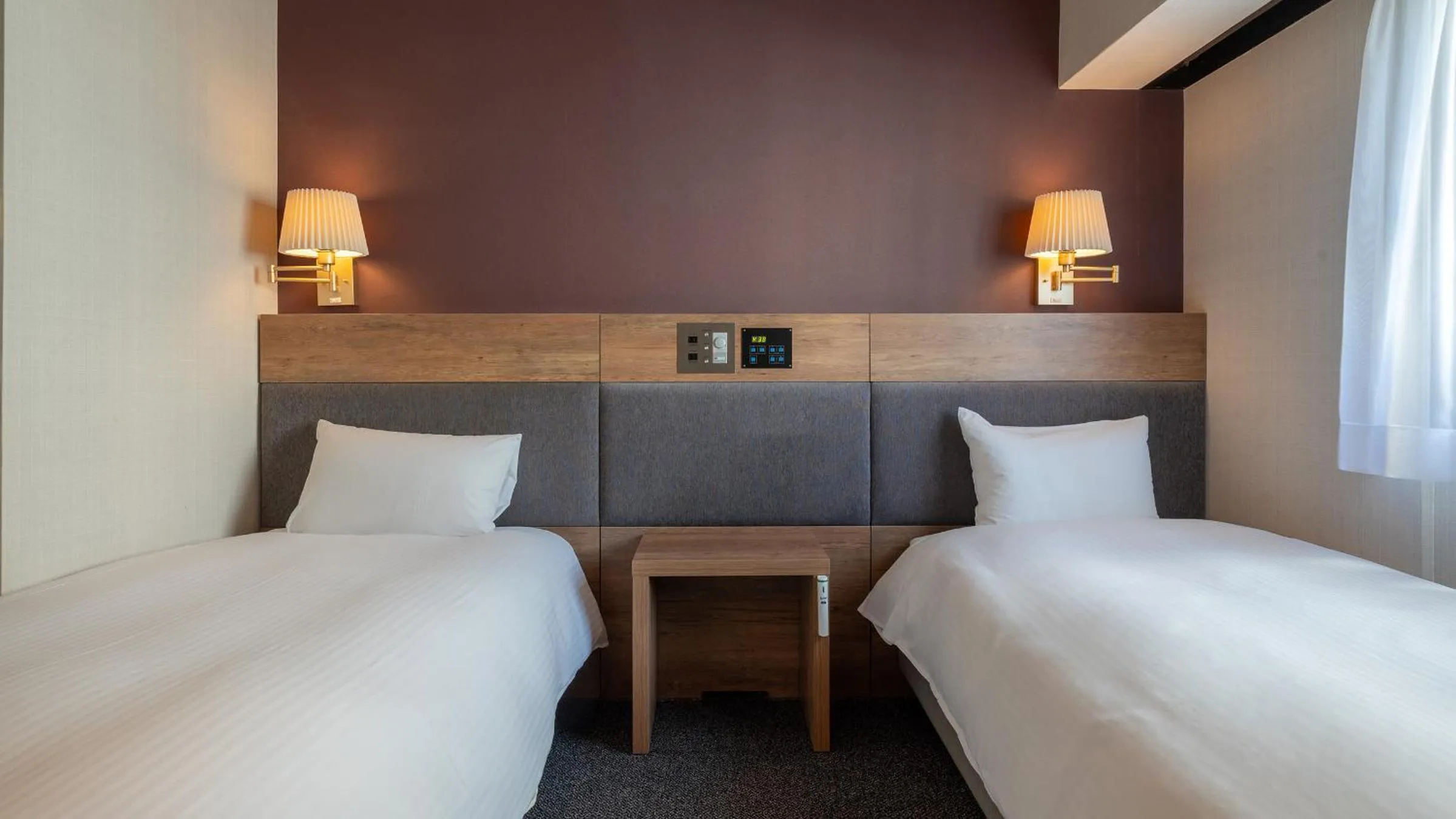 Bed in Hotel Global View Tsu