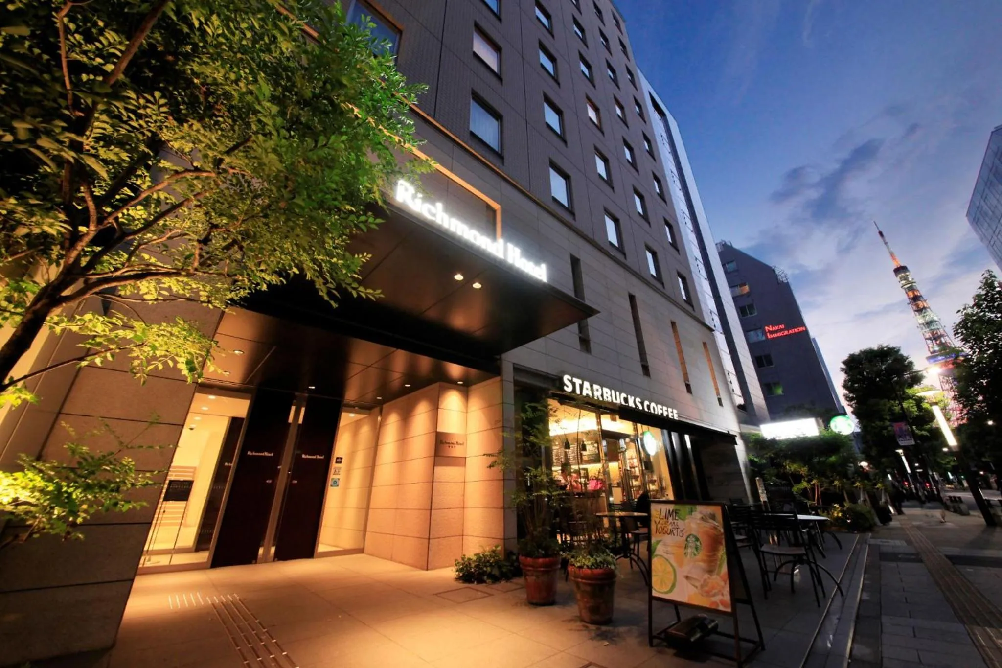 Property building in Richmond Hotel Tokyo Shiba
