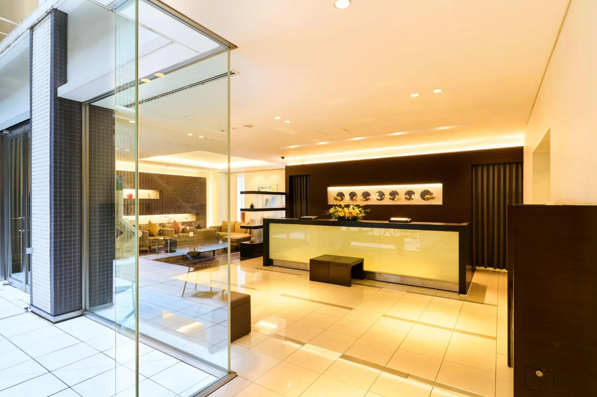 Lobby or reception in Richmond Hotel Tokyo Shiba