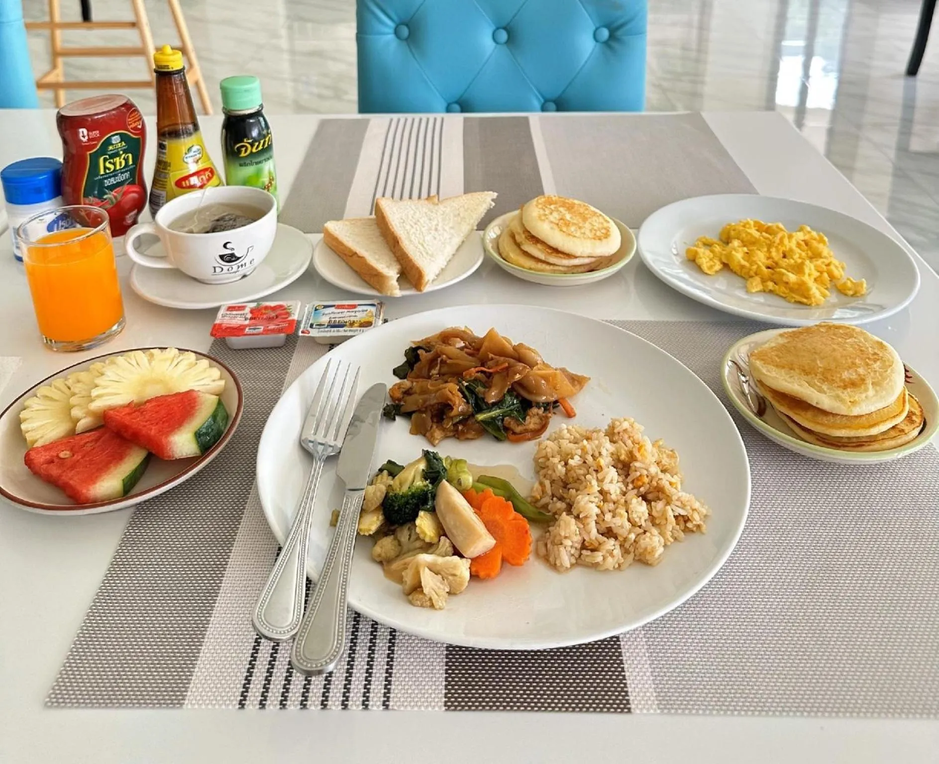 Breakfast in Dome Kata Resort