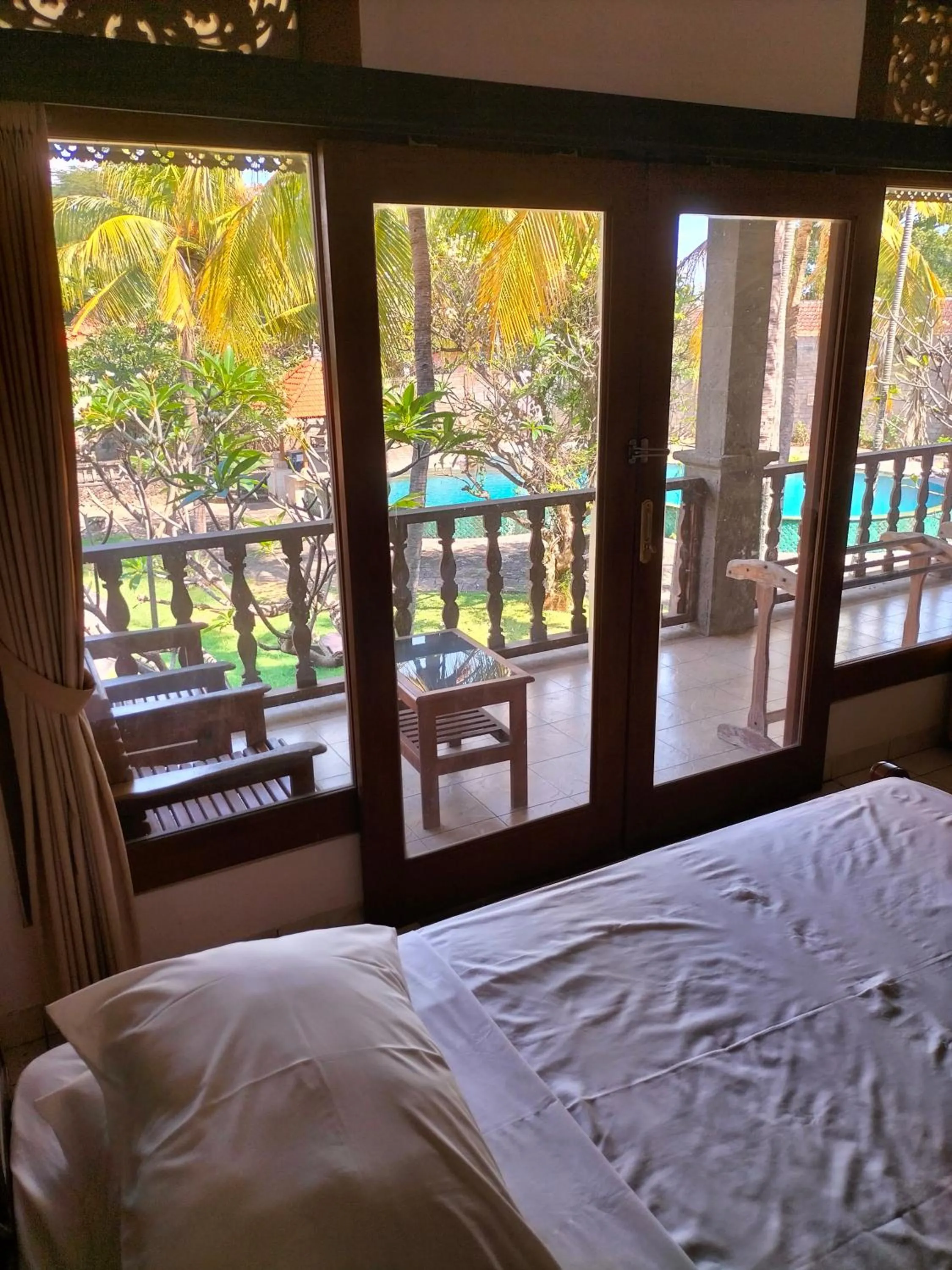 Bed in Hotel SeaSide lovina