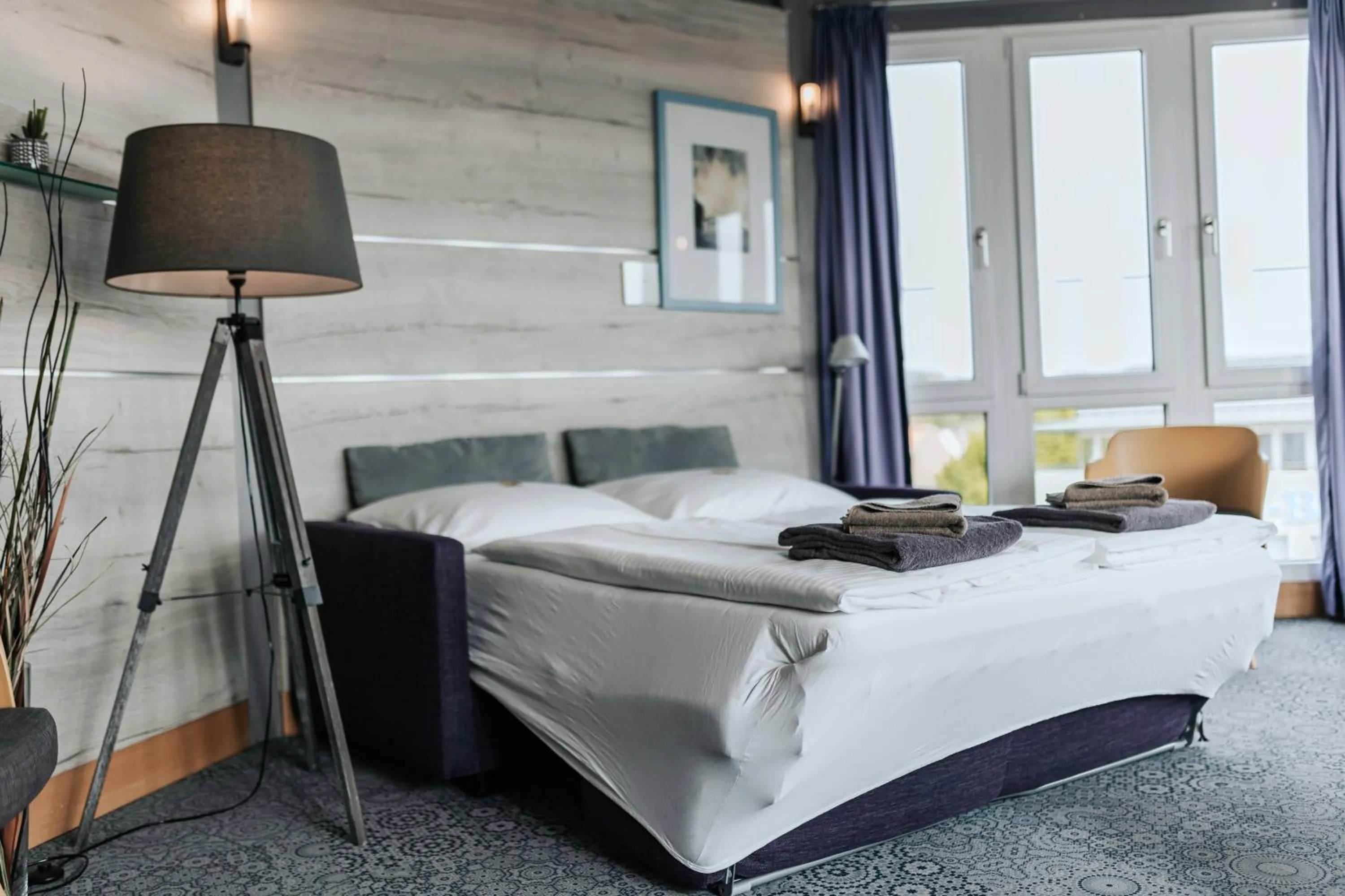 Bed in Best Western Hotel Kurfürst Wilhelm I.