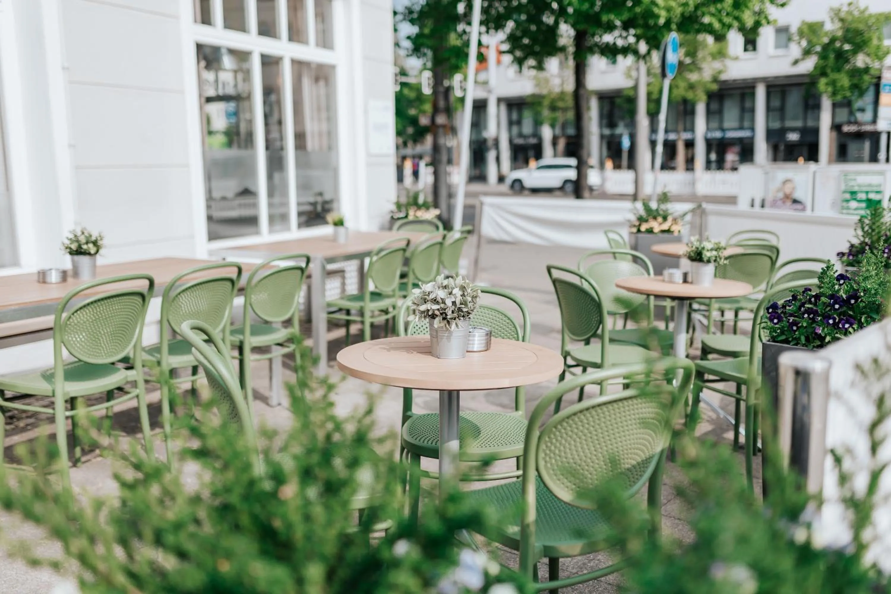 Balcony/Terrace in Best Western Hotel Kurfürst Wilhelm I.