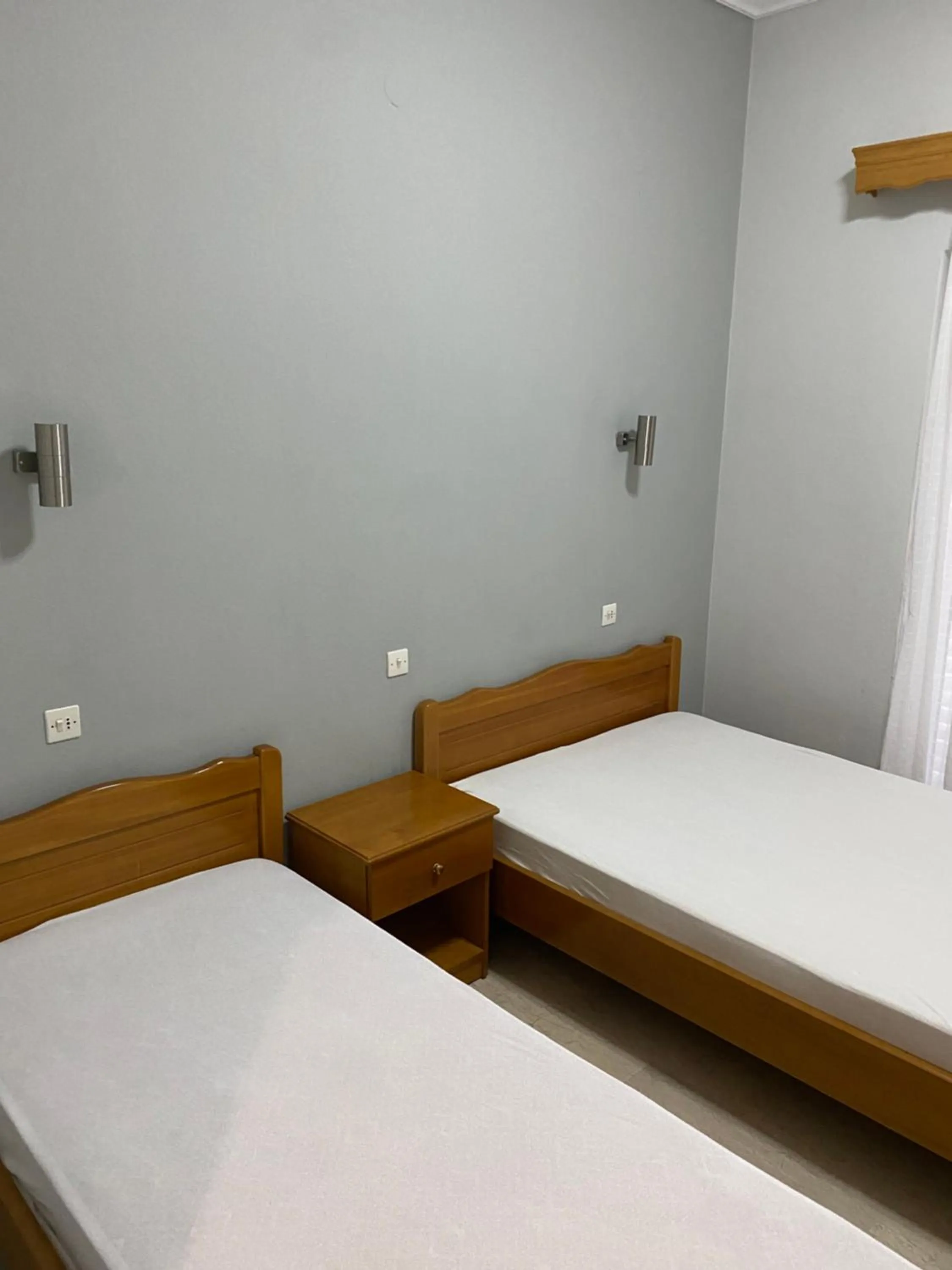 Bed in Hotel Filoxenia