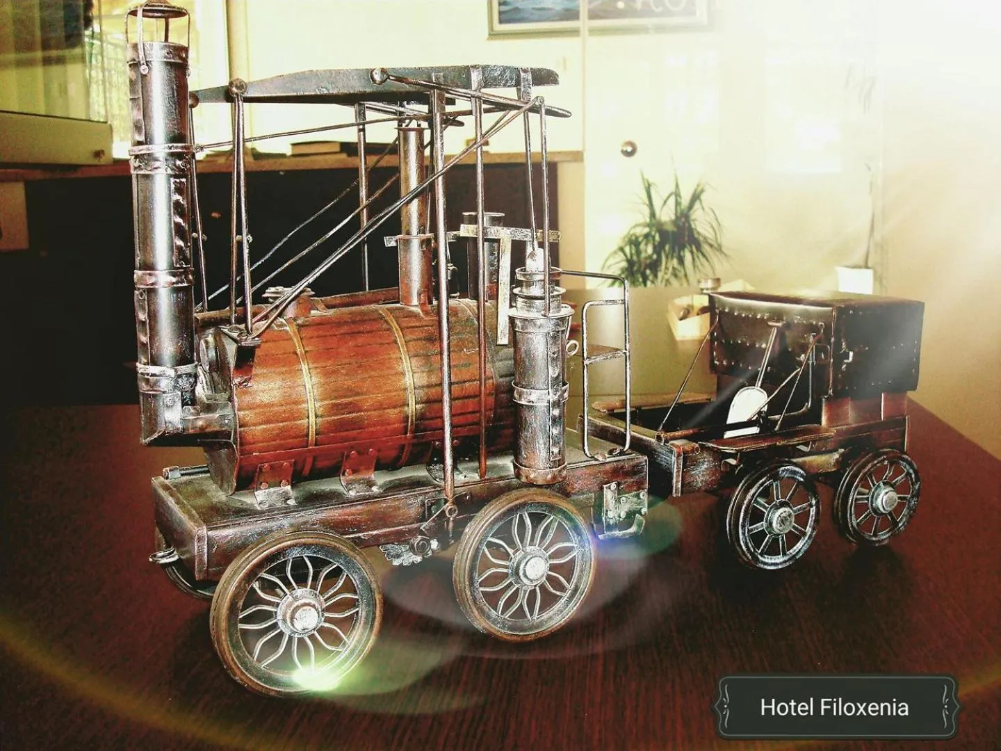 Lobby or reception in Hotel Filoxenia