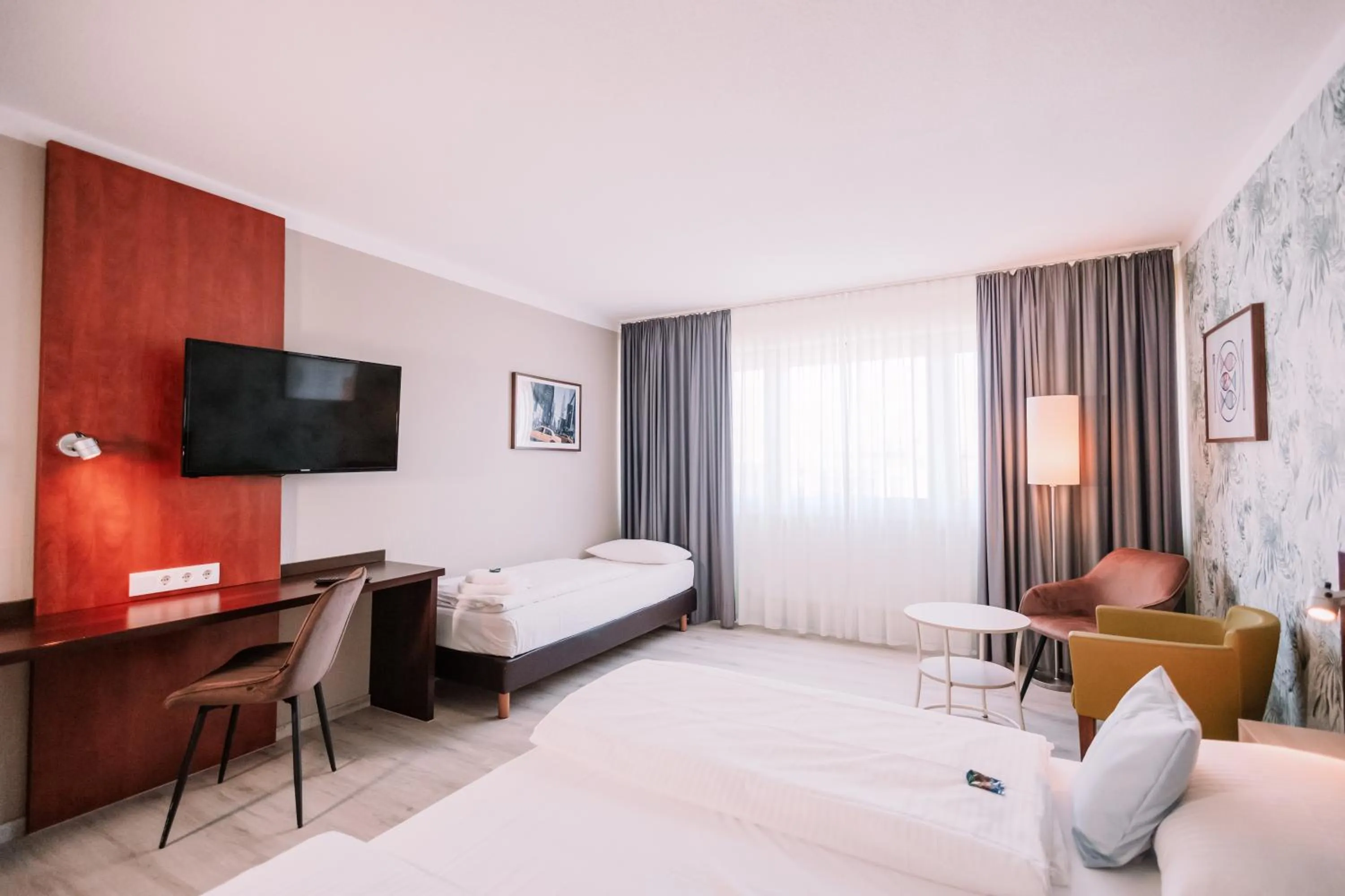 Photo of the whole room, Bed in Best Western Hotel Ambassador